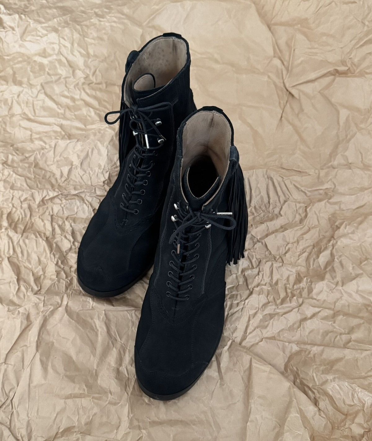 Takahiromiyashita The Soloist. TAKAHIROMIYASHITA THE SOLOIST takahiro miyashita suede shoes Size US 9 / EU 42 - 4 Thumbnail