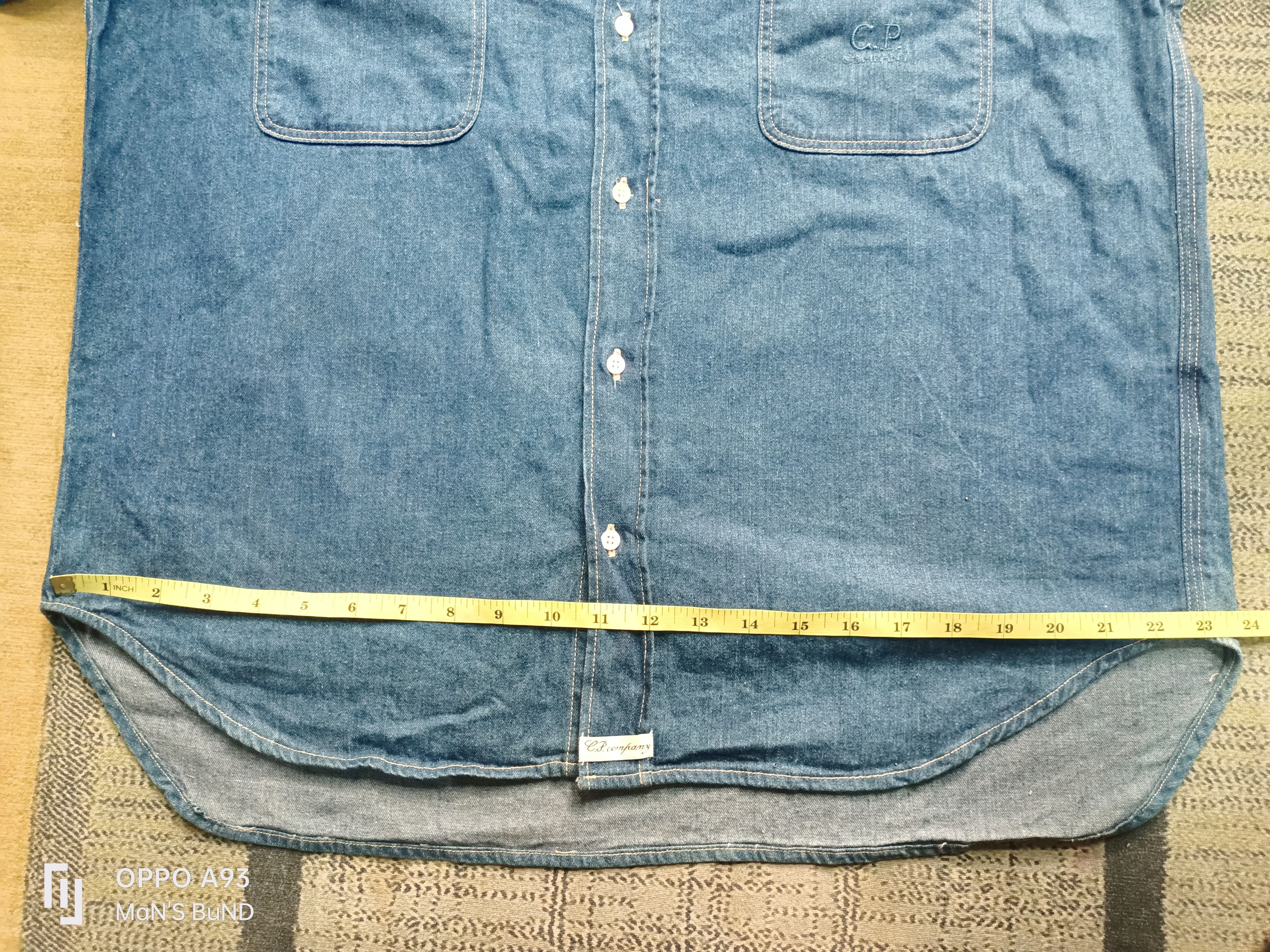 C.P. Company Distressed C.P COMPANY Denime Shirt Size US L / EU 52-54 / 3 - 20 Thumbnail