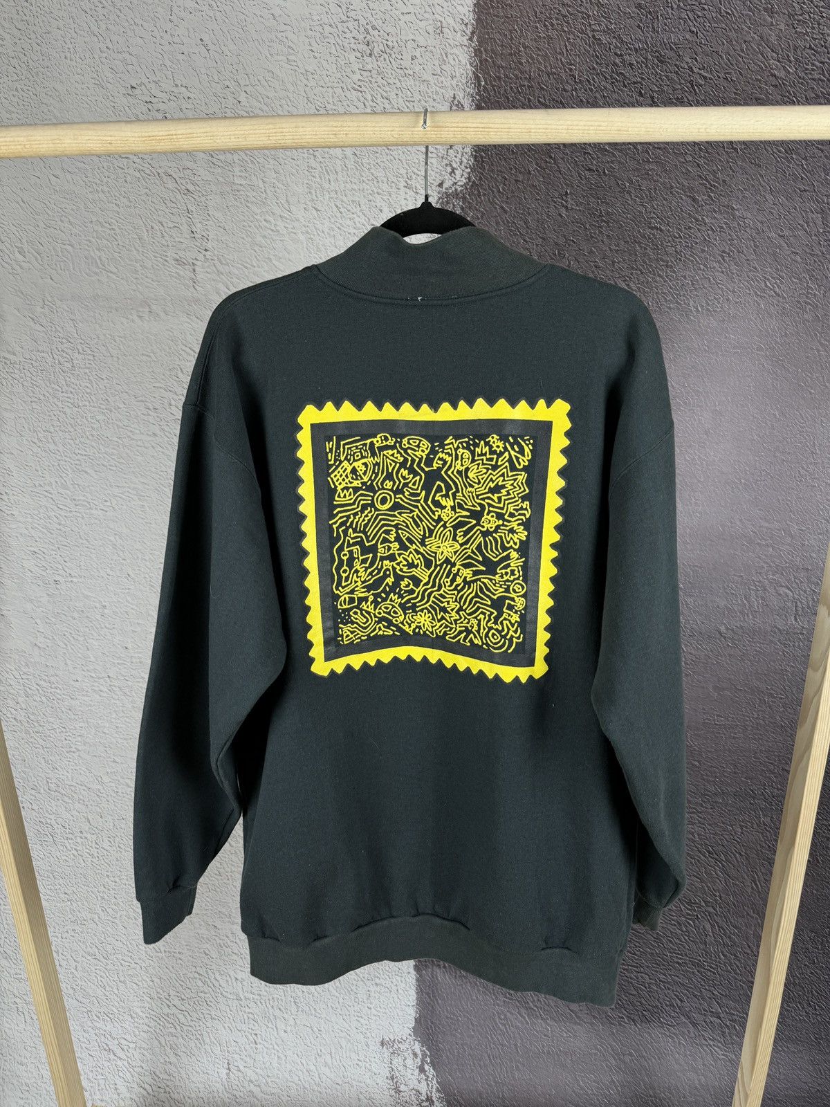 Vintage Renault vintage 90s racing formula 1/4 zip sweater big logo Size US L / EU 52-54 / 3 - 2 Thumbnail