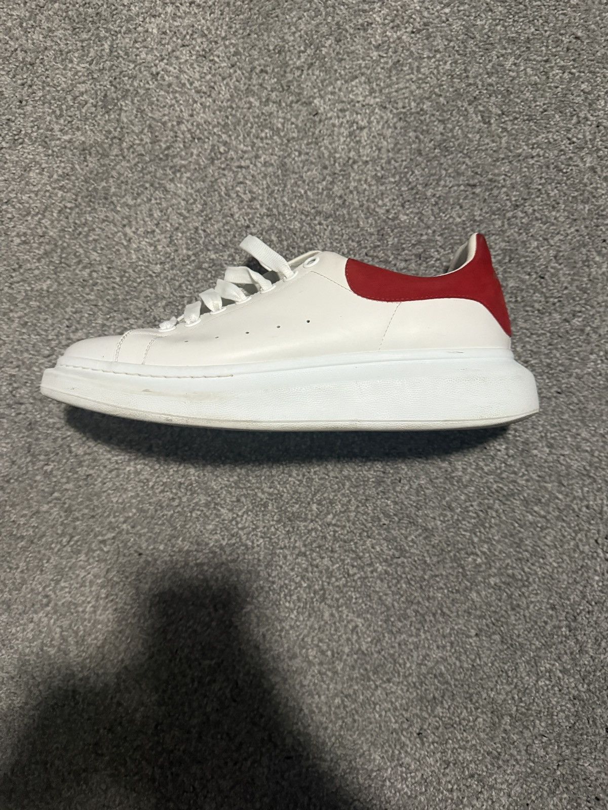 Alexander McQueen Alexander McQueen Oversized Sneaker 'White Lust Red' Size US 10 / EU 43 - 9 Thumbnail