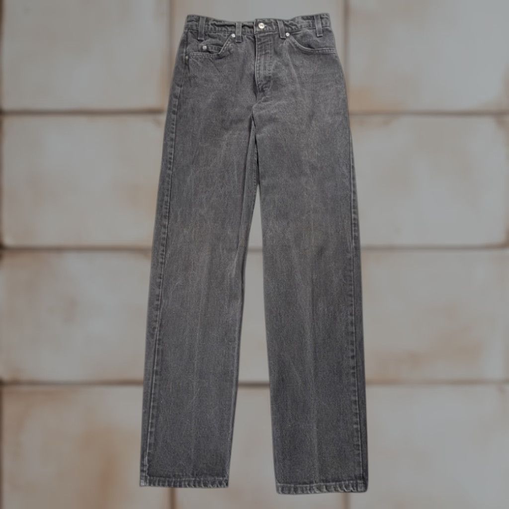 Levi's VINTAGE Levi's 550 Jeans Mens 30x34 Black Relaxed Denim USA 90s Orange Tab 5-Pocket Size US 30 / EU 46 - 1 Thumbnail