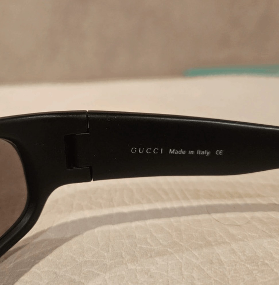 Gucci GUCCI Sunglasses Shield Rimless 90s Wrap 1190 Vintage Size ONE SIZE - 8 Thumbnail