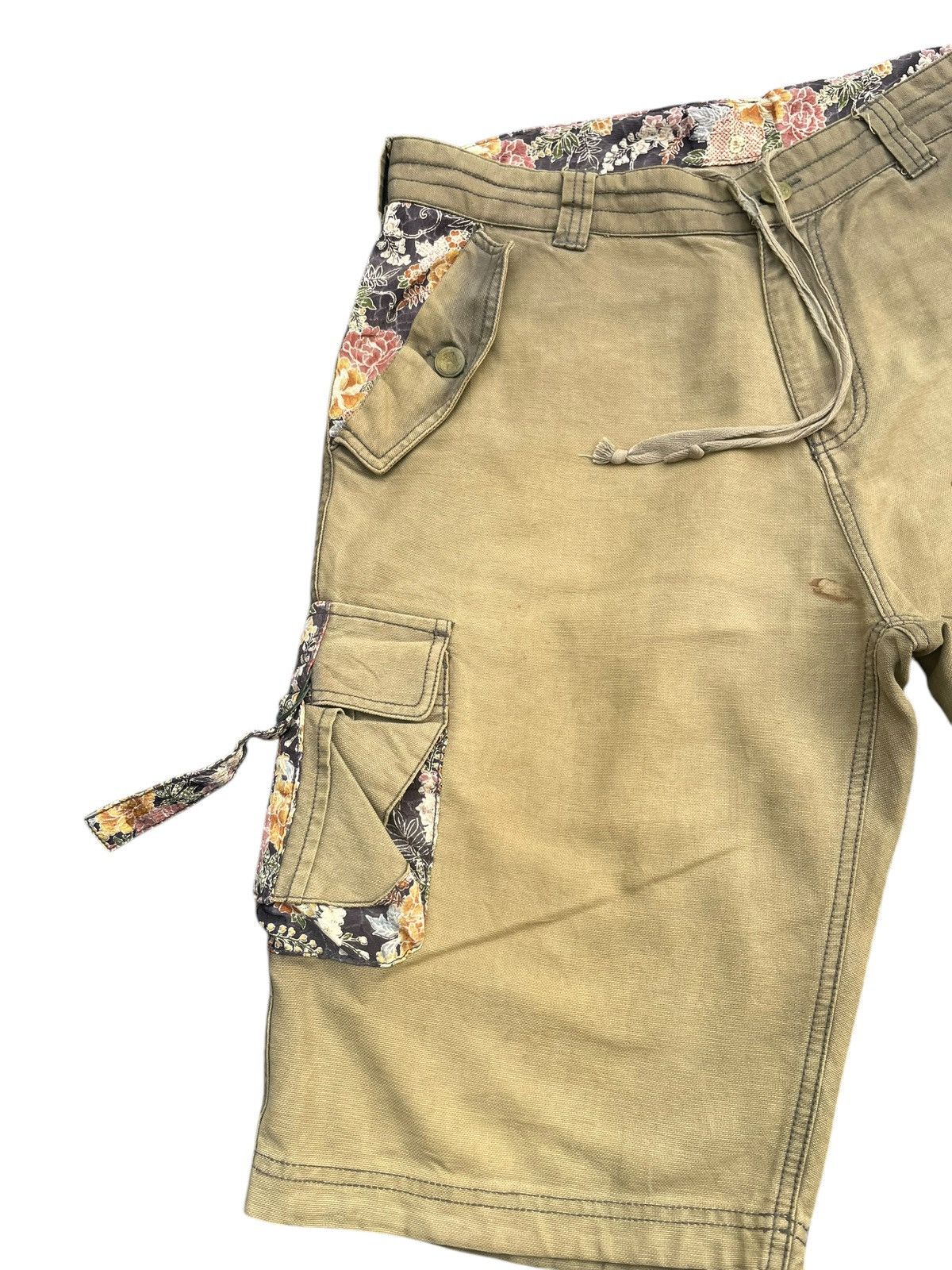Japanese Brand Sukajan Cargo Short Size US 36 / EU 52 - 4 Thumbnail