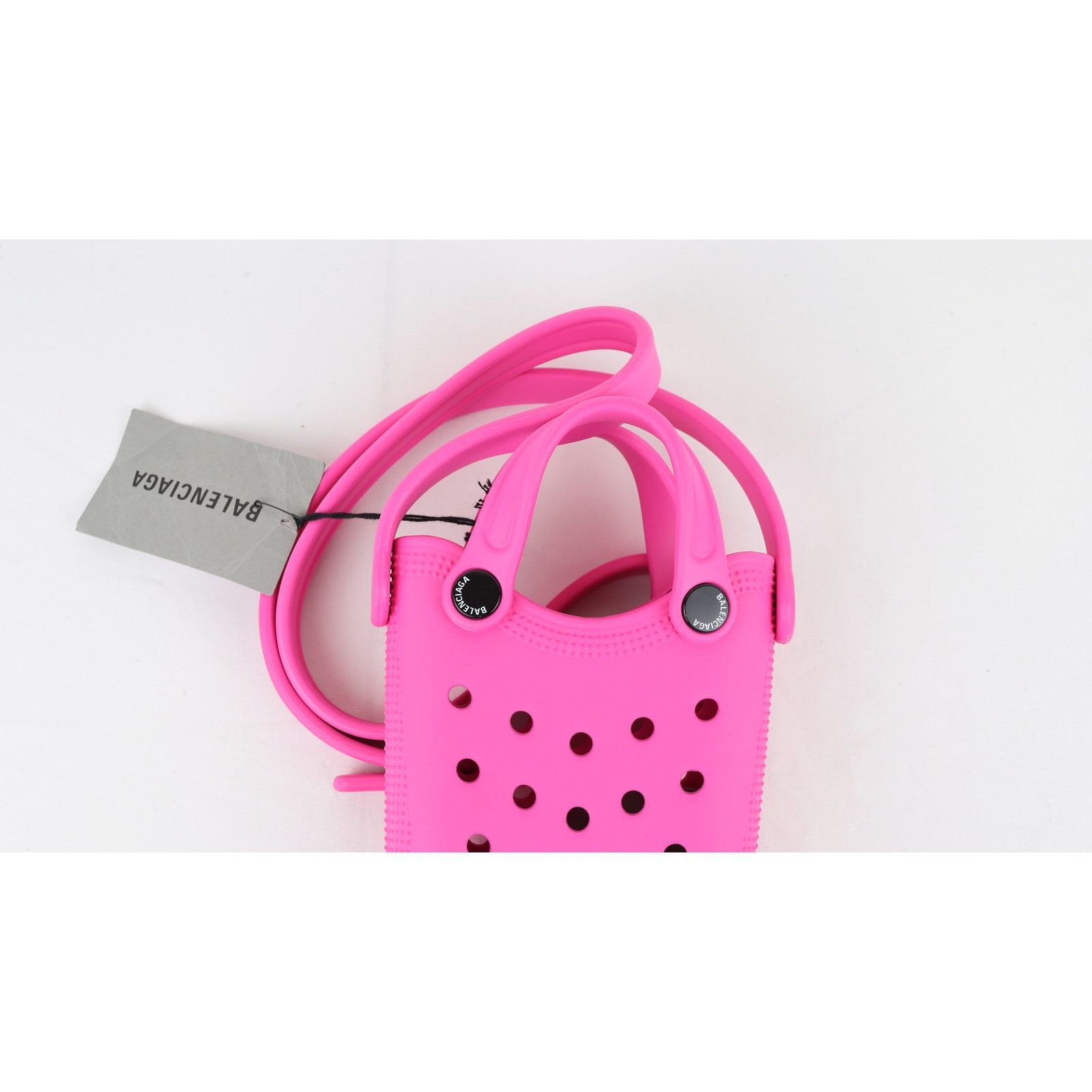 Balenciaga × Crocs o1rshd1 Size: OS / Rubber Material Phone Holder in Pink Size ONE SIZE - 4 Thumbnail