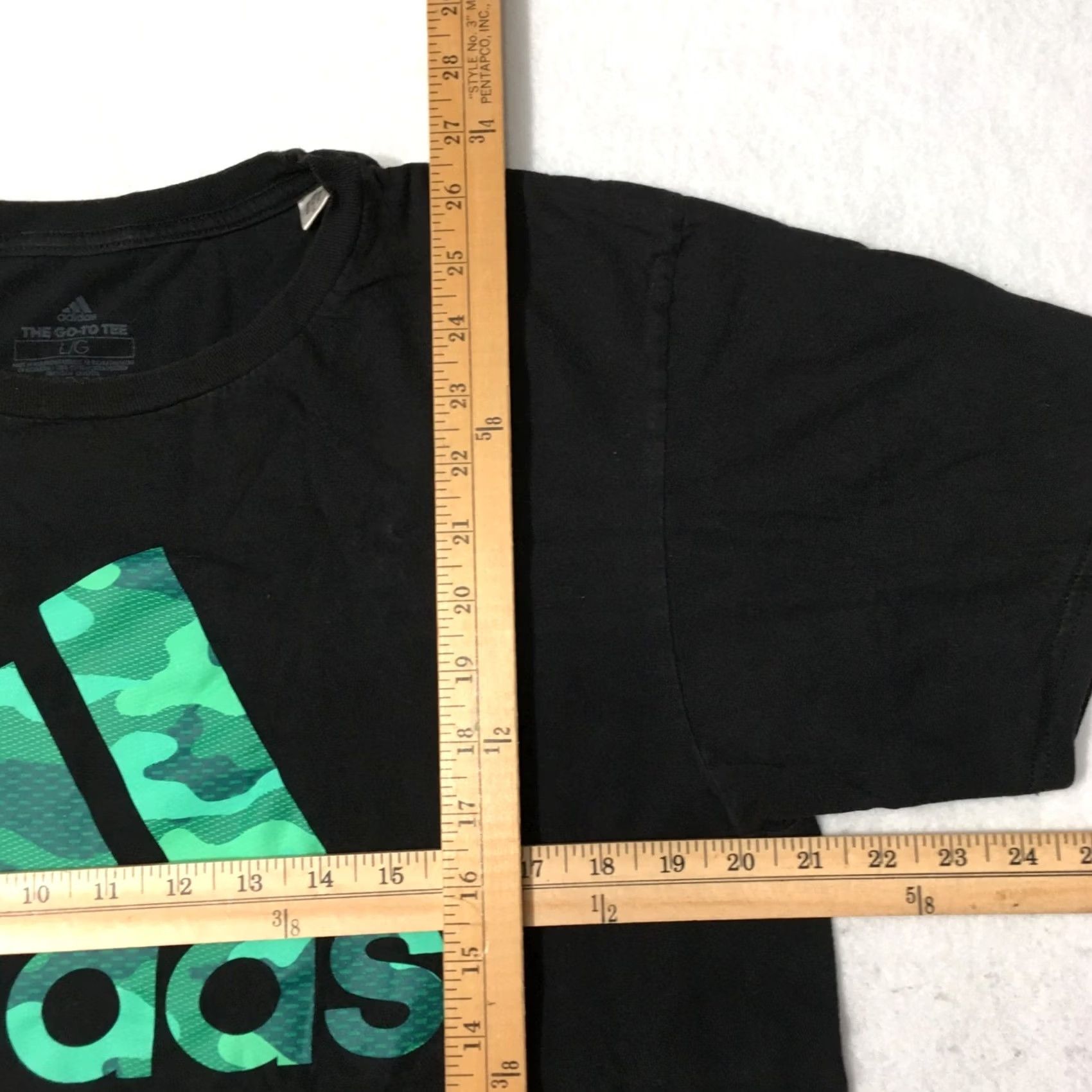 Adidas Adidas Amplifier Shirt T-Shirt Logo Camouflage Black LG Adults Mens Shirt Short Sleeve Crew Neck Size US L / EU 52-54 / 3 - 5 Thumbnail