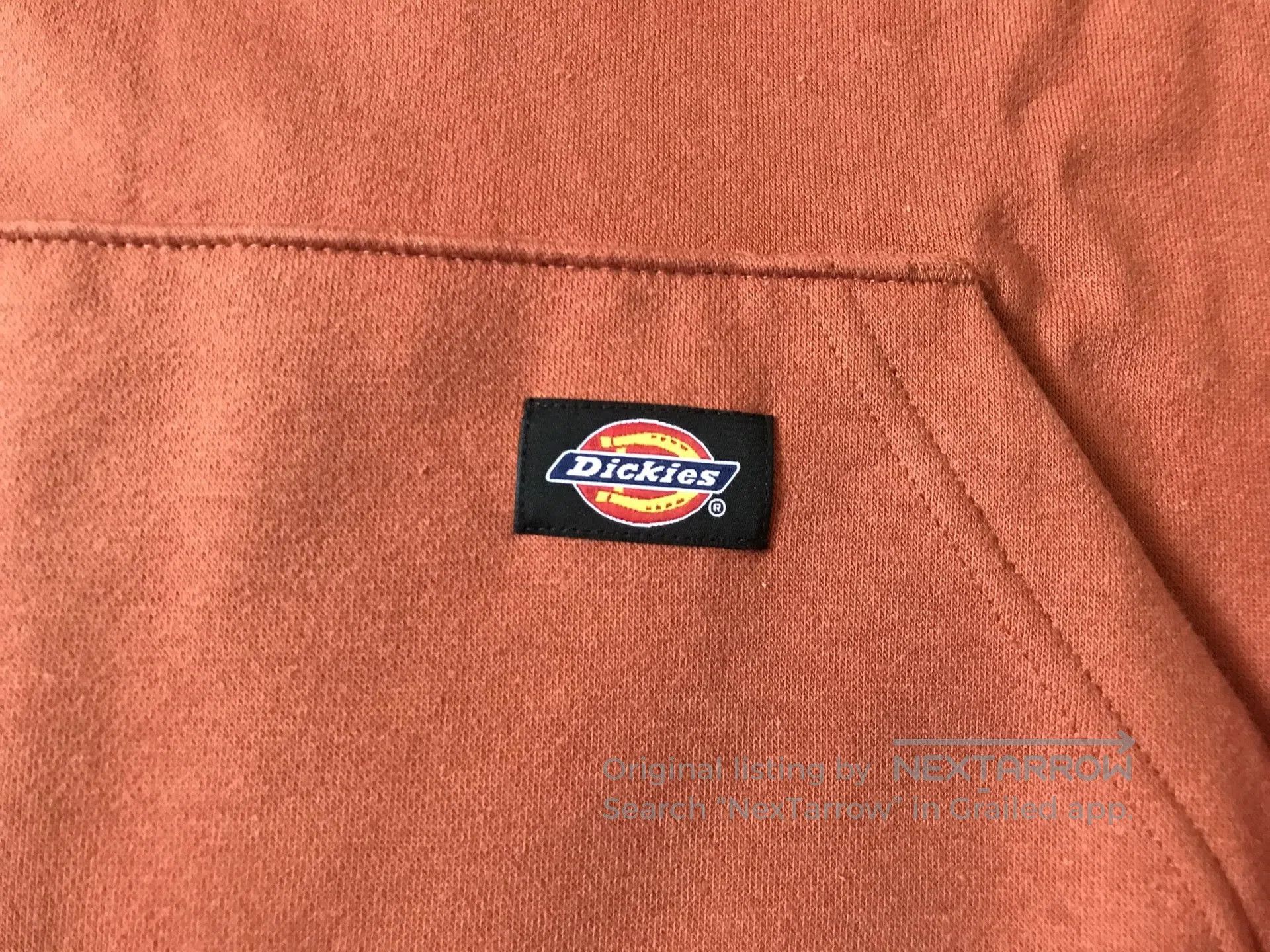 Dickies Dickies Brown Hooded Pullover Sweatshirt. Size US M / EU 48-50 / 2 - 4 Thumbnail