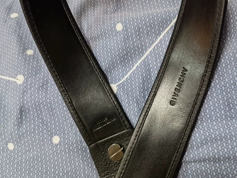 Givenchy Givenchy Five-Star Classic Pattern Leather Belt Size ONE SIZE - 4 Thumbnail
