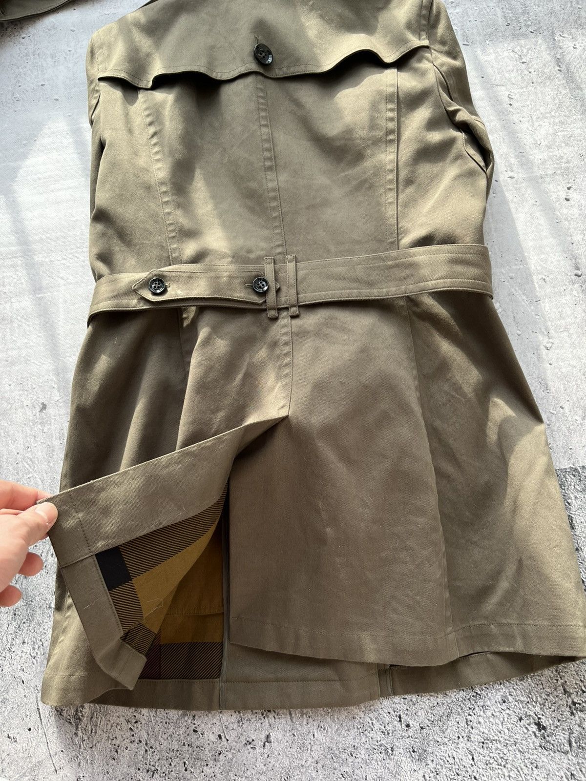 Burberry Burberry women’s trench coat olive green Size XL / US 12-14 / IT 48-50 - 15 Thumbnail