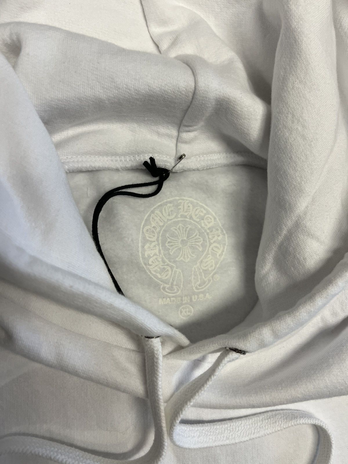 Chrome Hearts White Spell Out Hoodie Size US XL / EU 56 / 4 - 4 Thumbnail