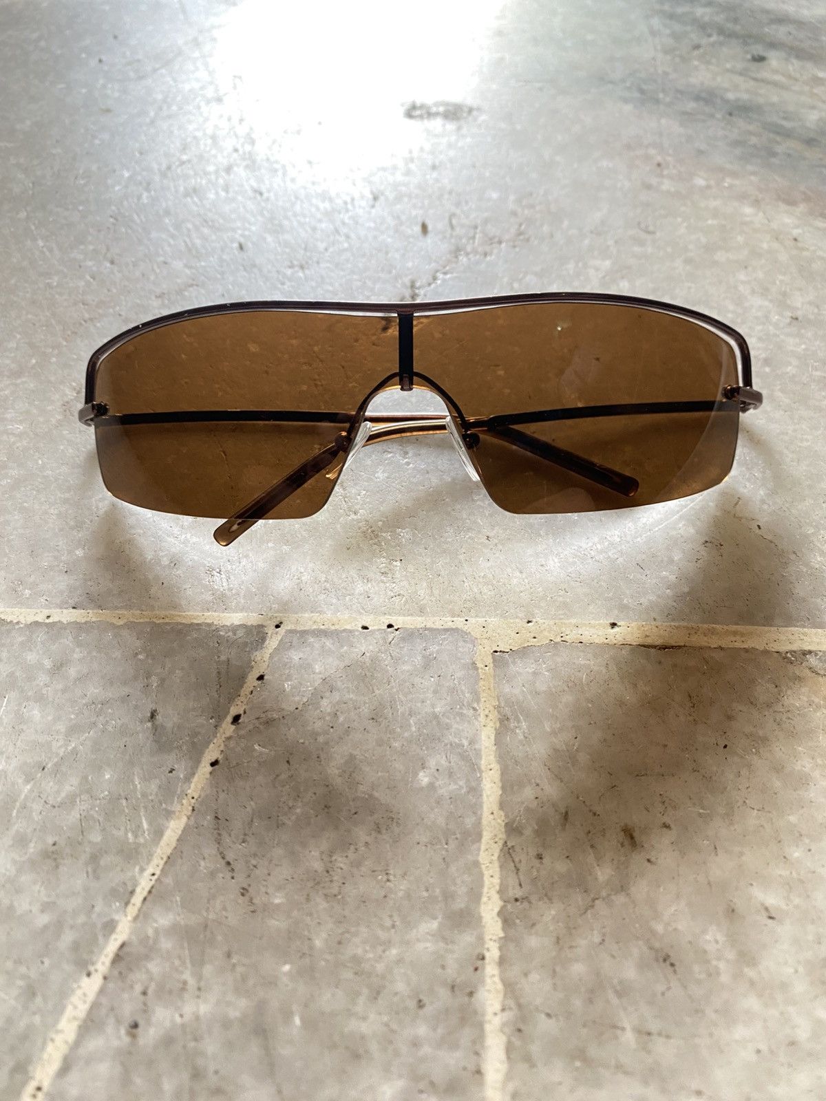 Gucci Vintage Gucci Sunglasses GG 2683/S Brown Style Made In Italy Size ONE SIZE - 5 Thumbnail