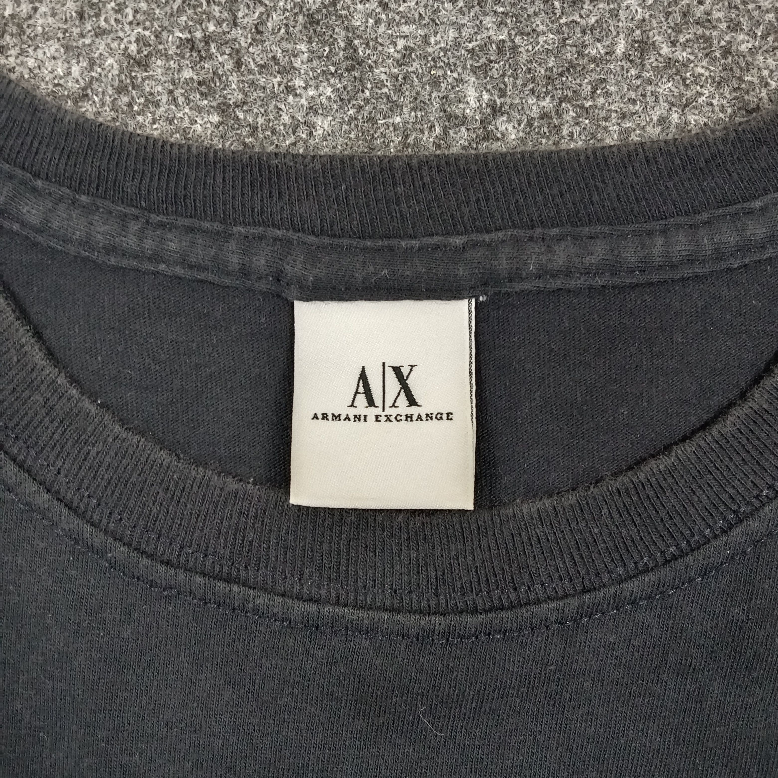 Armani Vintage 90s Armani Exchange USA Single Stitch Tshirt C294N29 Size US M / EU 48-50 / 2 - 3 Thumbnail