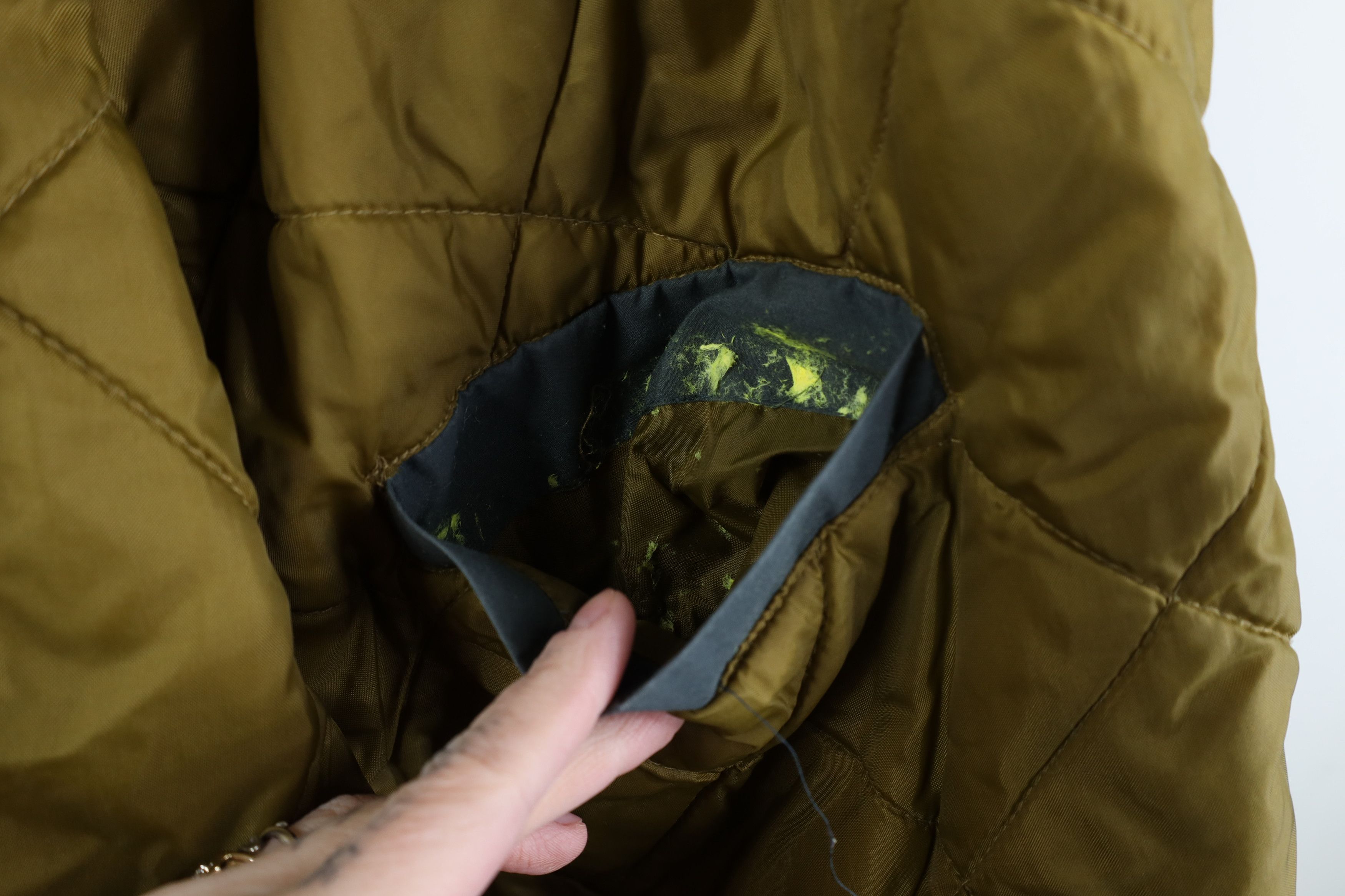 Vintage Vintage 90s Streetwear Hooded Puffer Parka Jacket Green Size US L / EU 52-54 / 3 - 13 Thumbnail