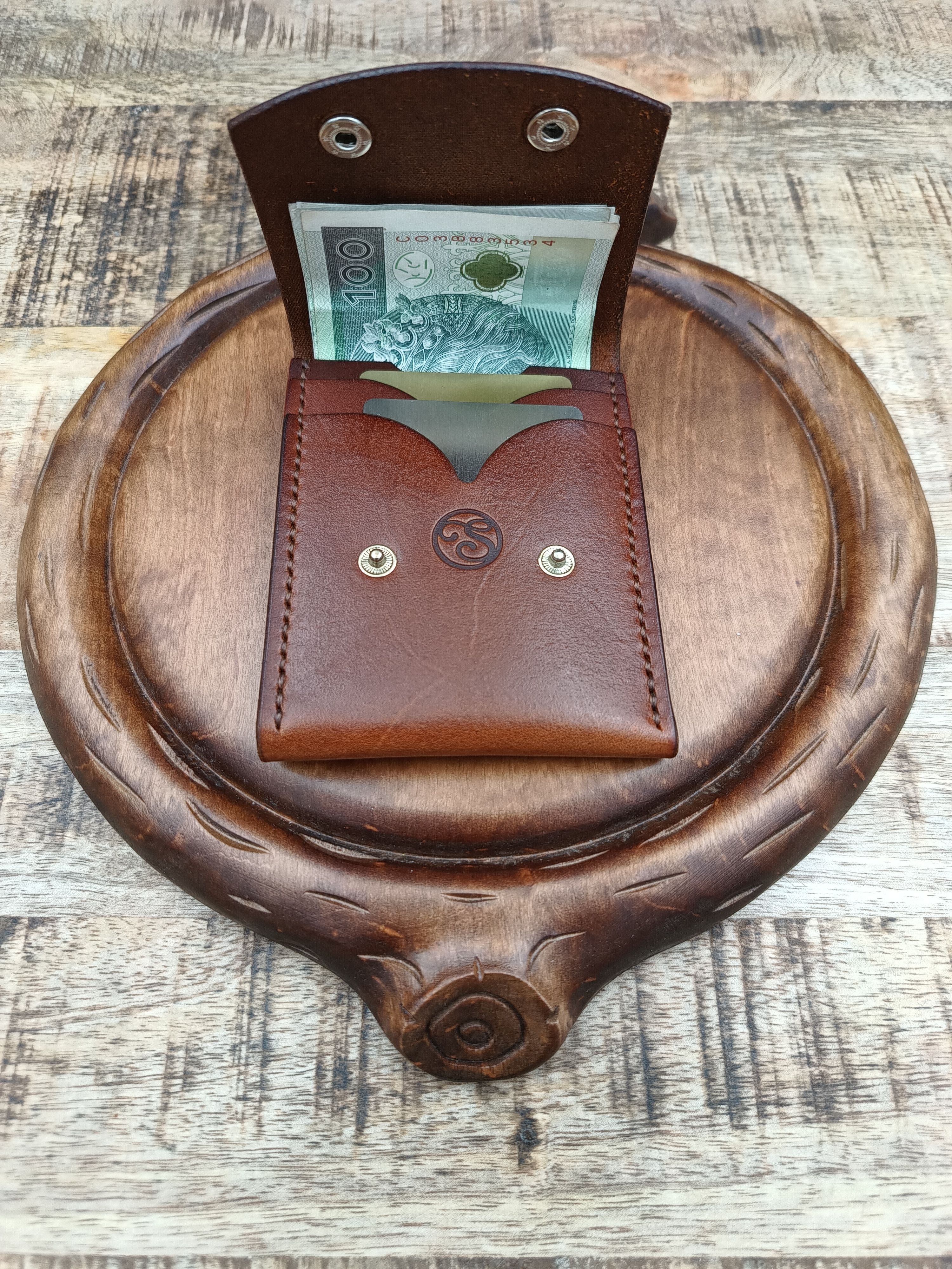 Other Handmade top grain leather wallet Size ONE SIZE - 6 Thumbnail