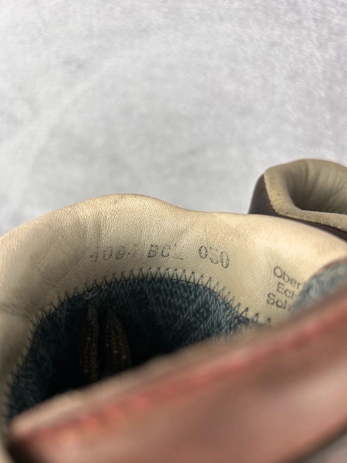 Designer Meindl Gore-Tex leather hiking boots brown Size US 7 / IT 37 - 8 Thumbnail