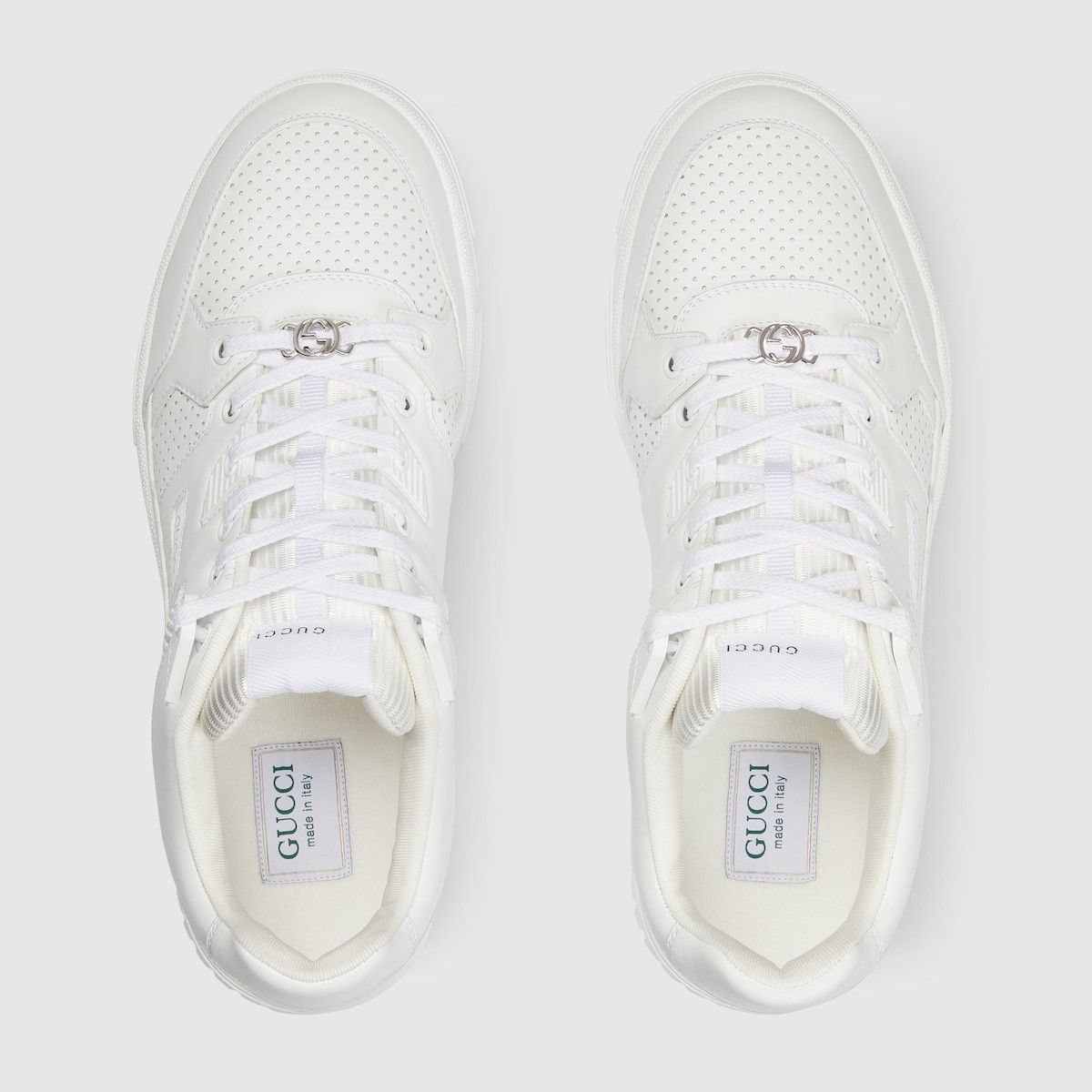 Gucci o1mt1gz0925 Low-Top Sneakers in White Size US 13 / EU 46 - 4 Thumbnail