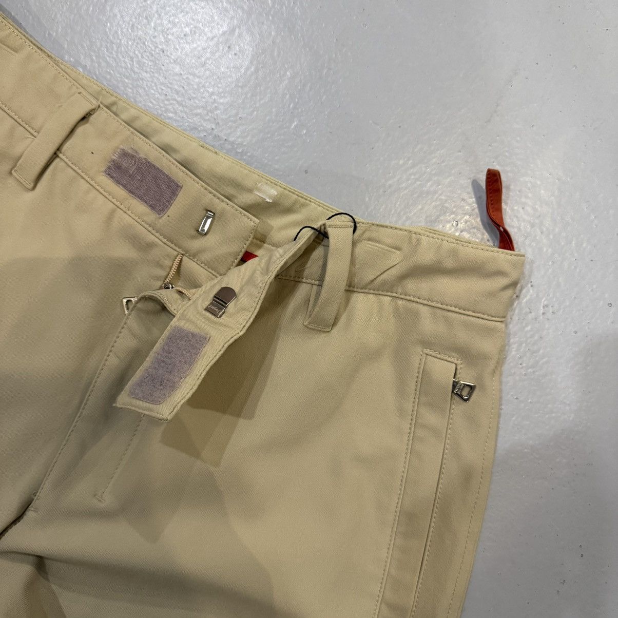 Prada Prada Beige Red Tab Chinos/Pant Size US 28 / EU 44 - 6 Thumbnail