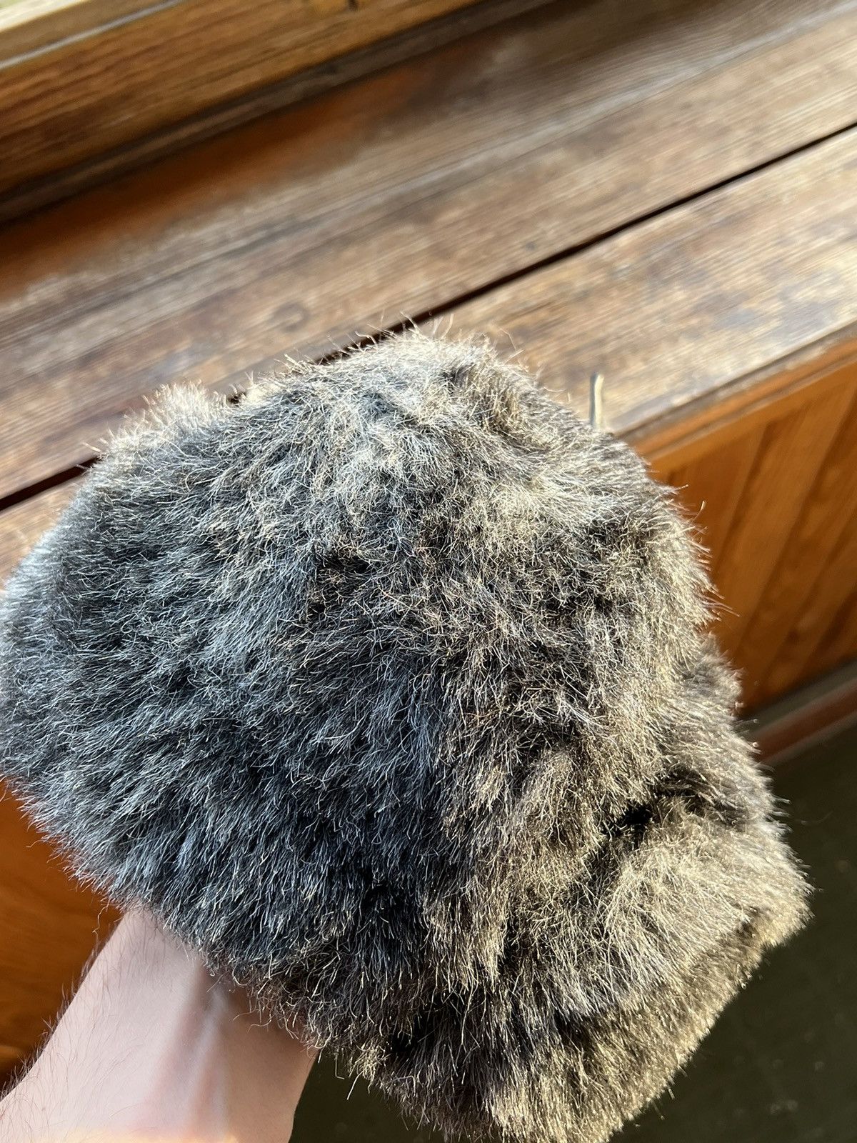 Hat Club Y2K Faux Fur Ushanka Vintage Fuzzy Trapper Hat Huge Size ONE SIZE - 10 Thumbnail