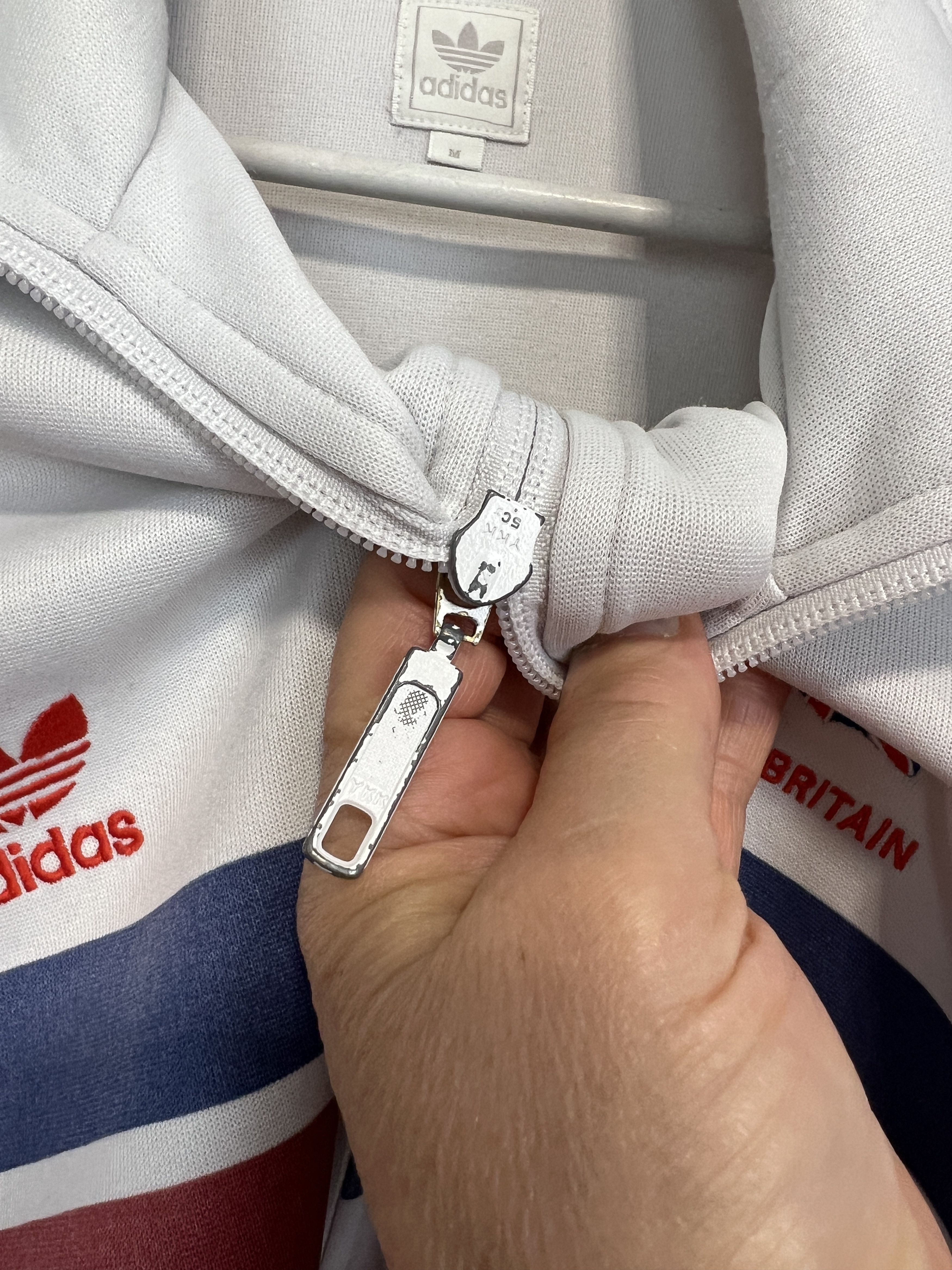 Adidas Originals Team Great Britain Olympics Jacket Track Top Size US M / EU 48-50 / 2 - 4 Thumbnail