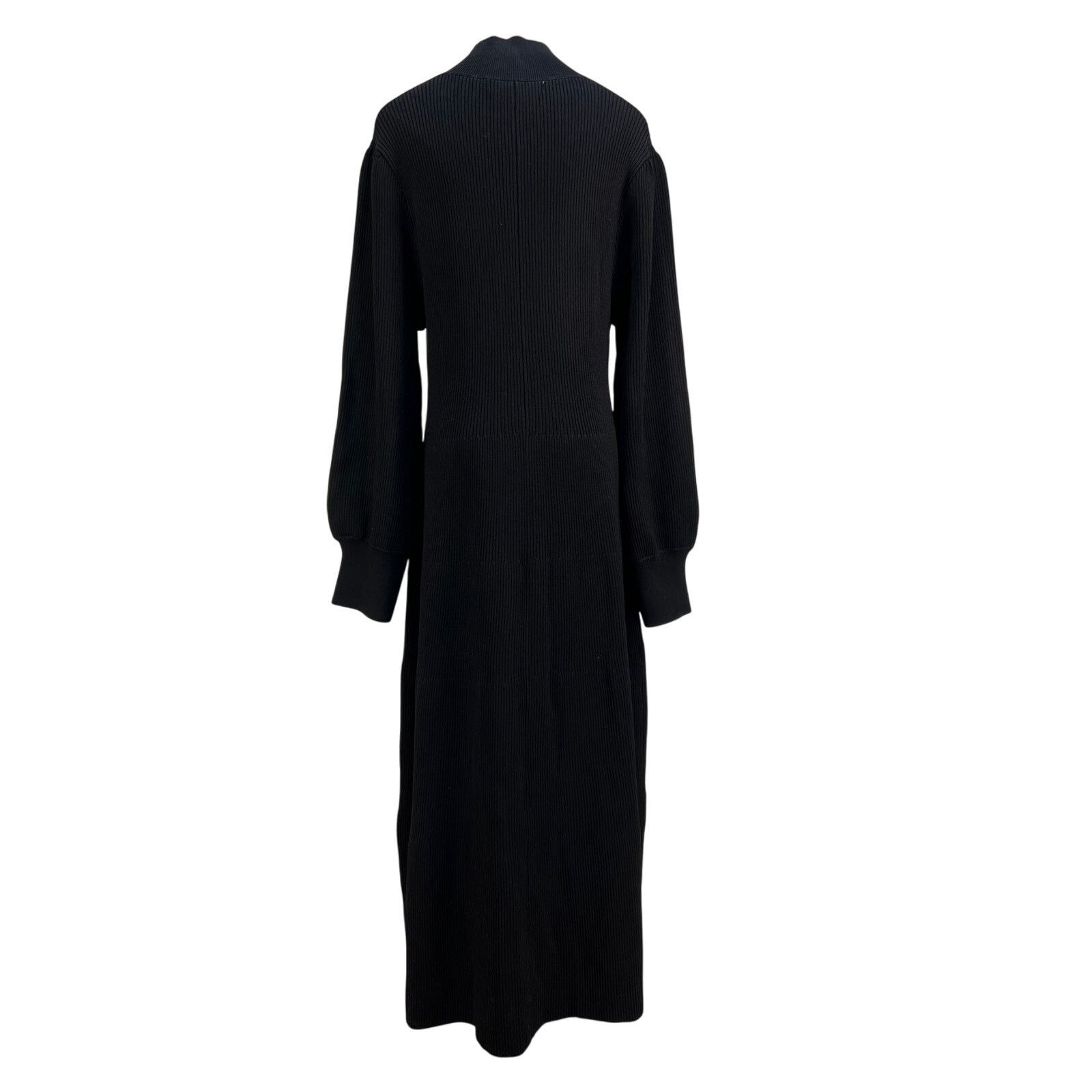 Hill House Hill House The Persephone Dress Black Knit Long Sleeves Size XXL / US 16-18 / IT 52-54 - 12 Thumbnail