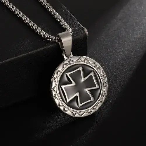 Jewelry Classic Cross Knight Necklace Size ONE SIZE - 3 Thumbnail