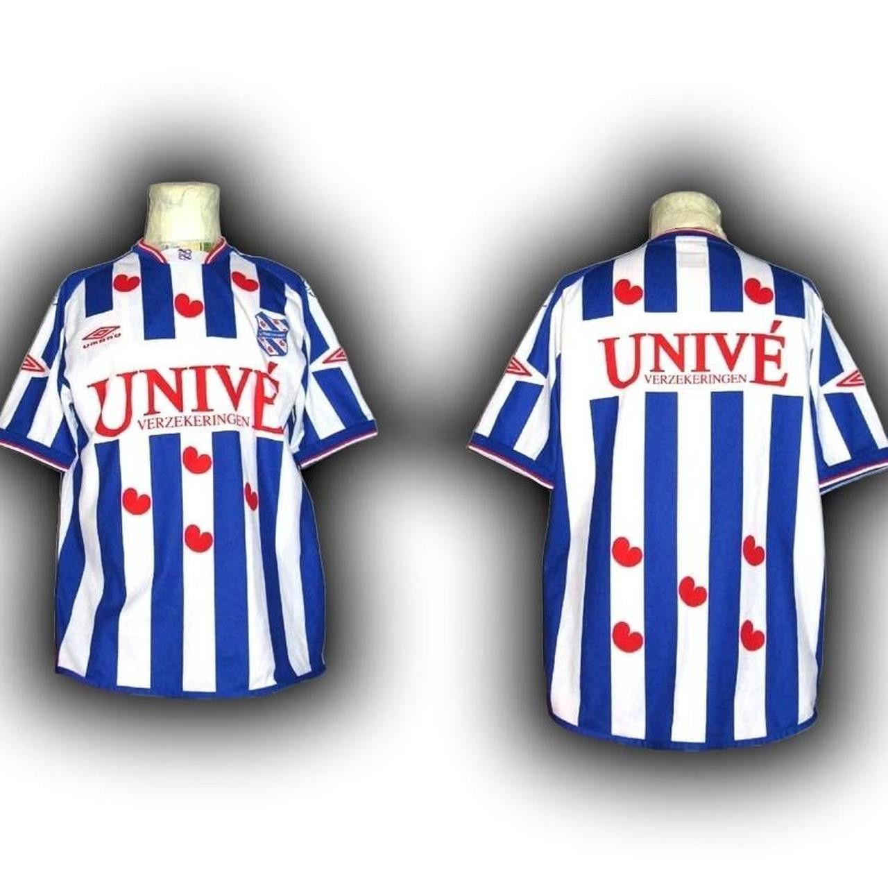 SC Heerenveen Netherlands 2003 2004 Home Shirt Jersey