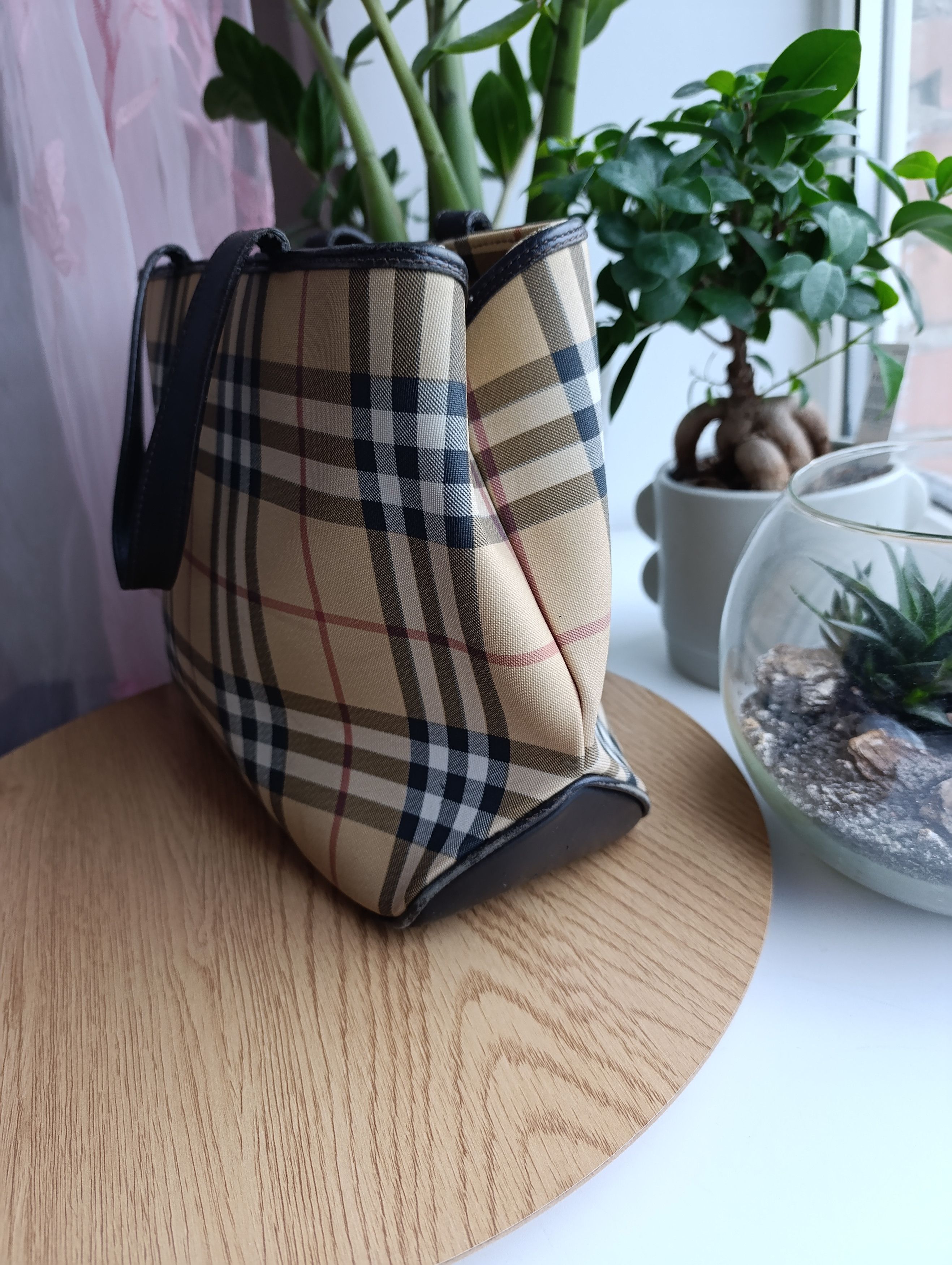 Burberry BURBERRY VINTAGE NOVA CHECK HAND BAG Size ONE SIZE - 8 Thumbnail