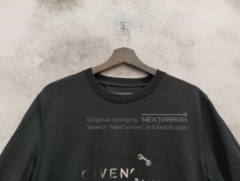 Givenchy Givenchy Black Visual Trap Short-sleeve Size US S / EU 44-46 / 1 - 3 Thumbnail