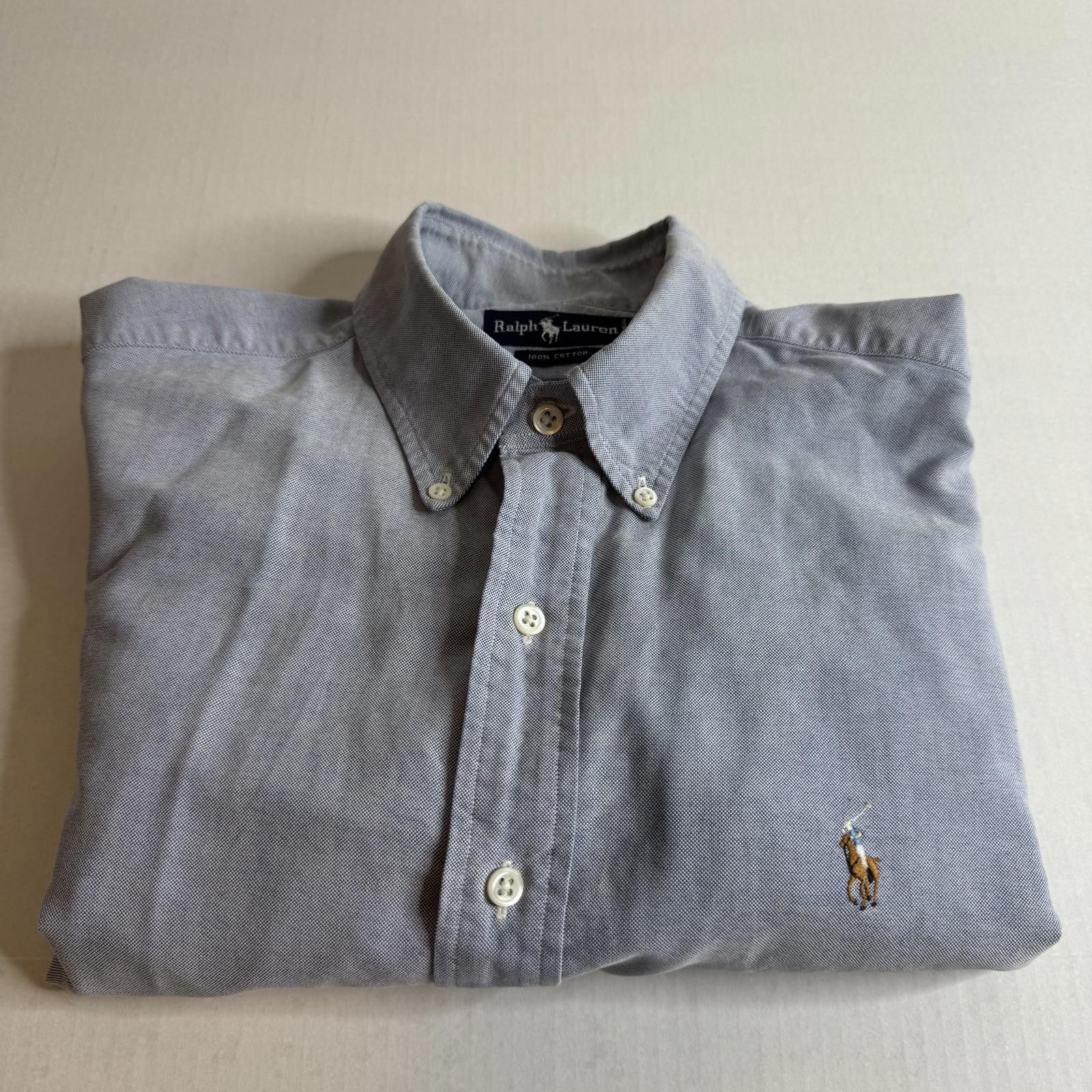 Polo Ralph Lauren Ralph Lauren Men’s Denim Blue Button Up Long Sleeve Size L Size US L / EU 52-54 / 3 - 8 Thumbnail