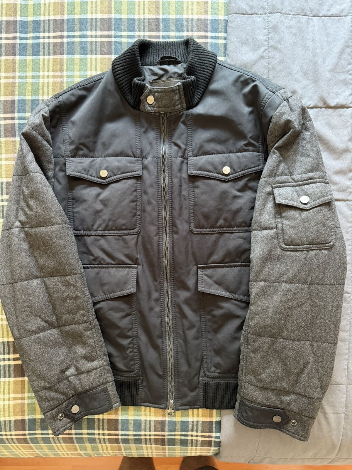 Salvatore Ferragamo Salvatore Ferragamo Black Jacket Size US XL / EU 56 / 4 - 1 Thumbnail