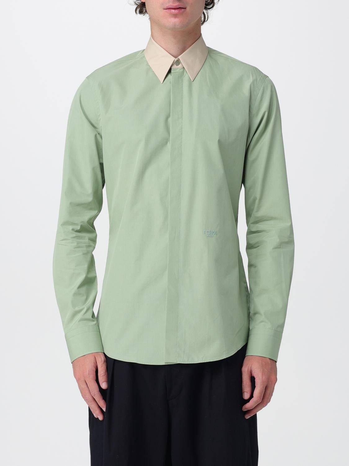 Fendi Fendi Shirt Men Water Size US M / EU 48-50 / 2 - 1 Thumbnail