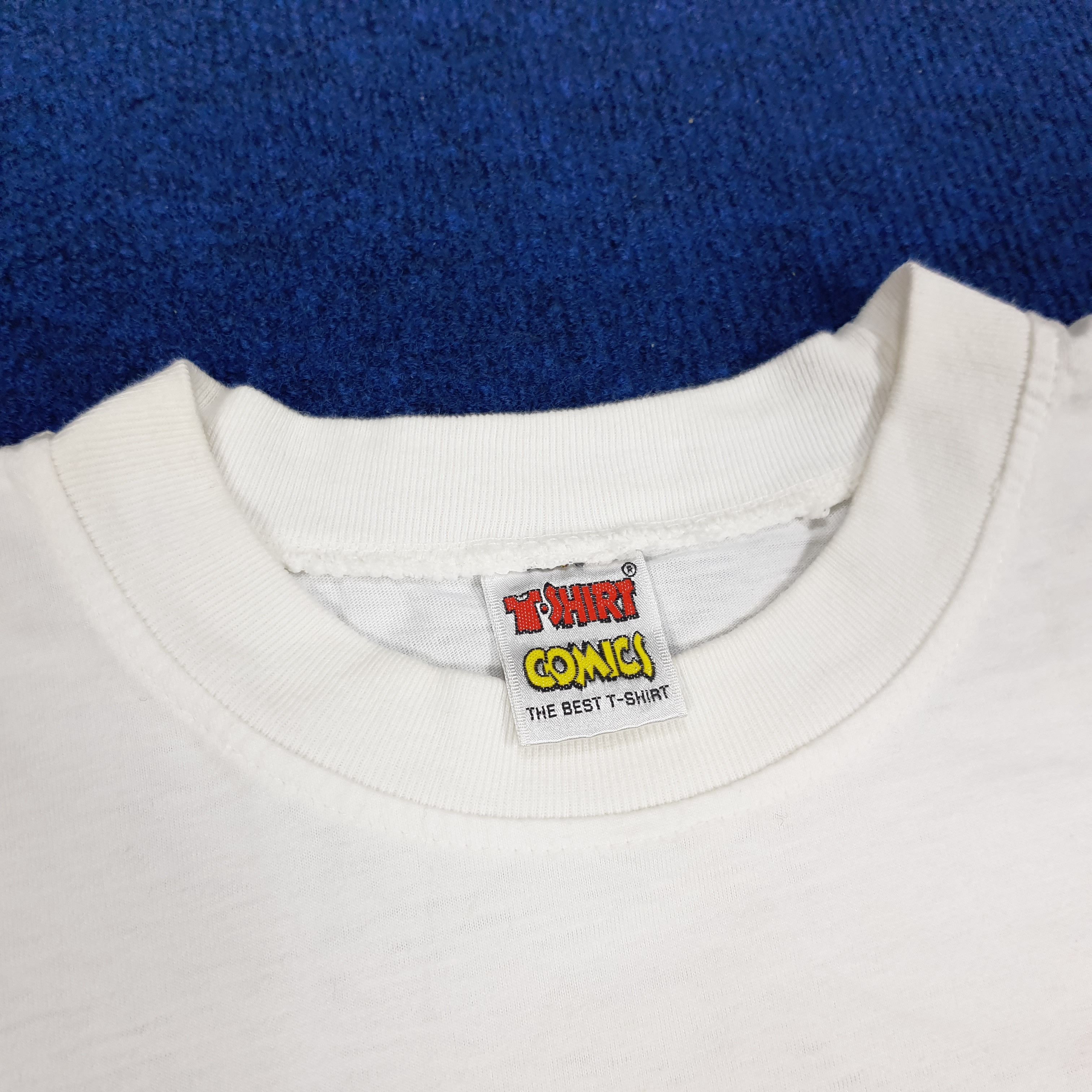 Cartoon Network × Vintage Vintage The Adventure Of TinTin & Snowy 90s Cartoon Tshirt Size US L / EU 52-54 / 3 - 5 Thumbnail
