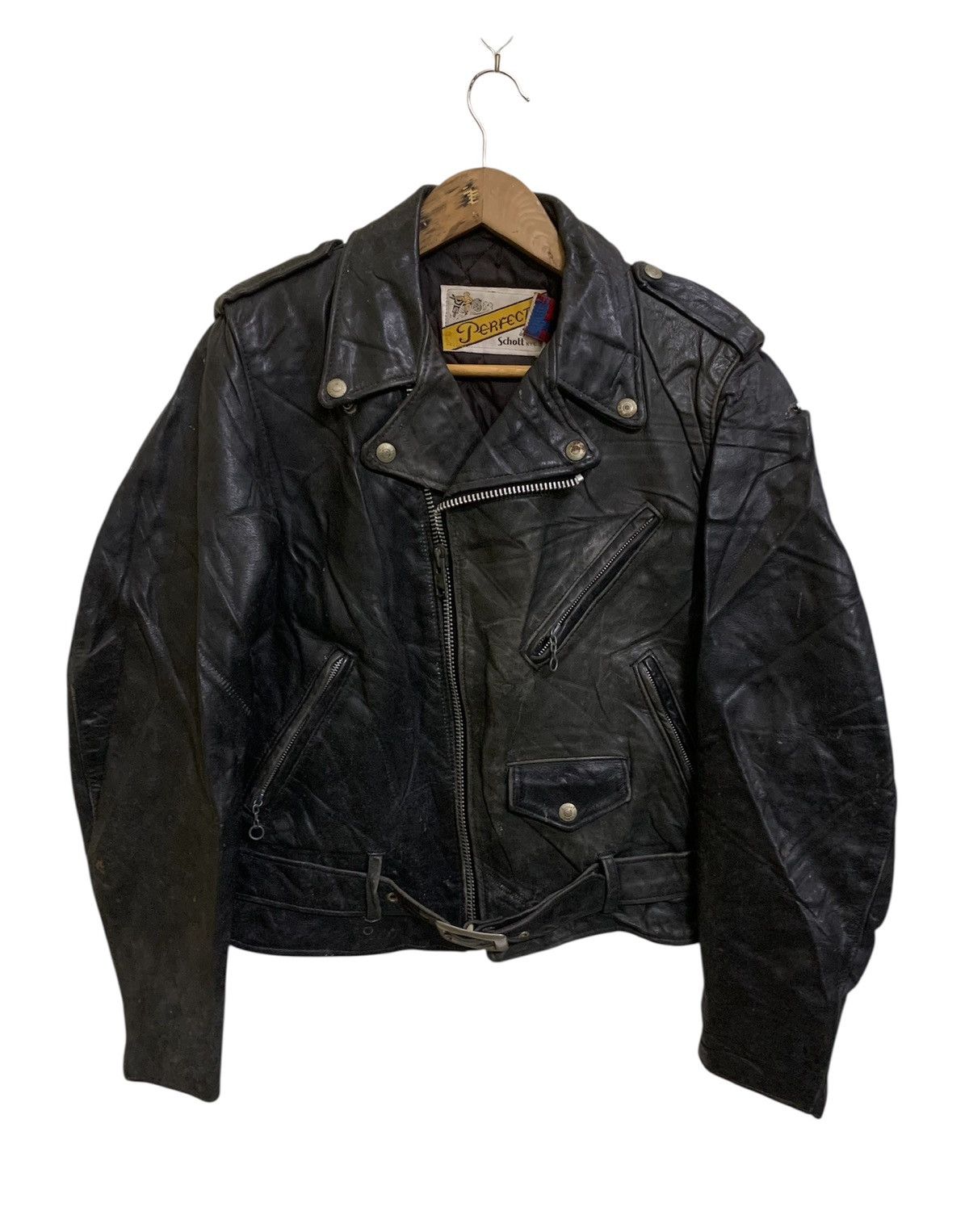 Schott 💥Rare Schott Perfecto Sport Specialties Leather Jacket Size US S / EU 44-46 / 1 - 2 Thumbnail