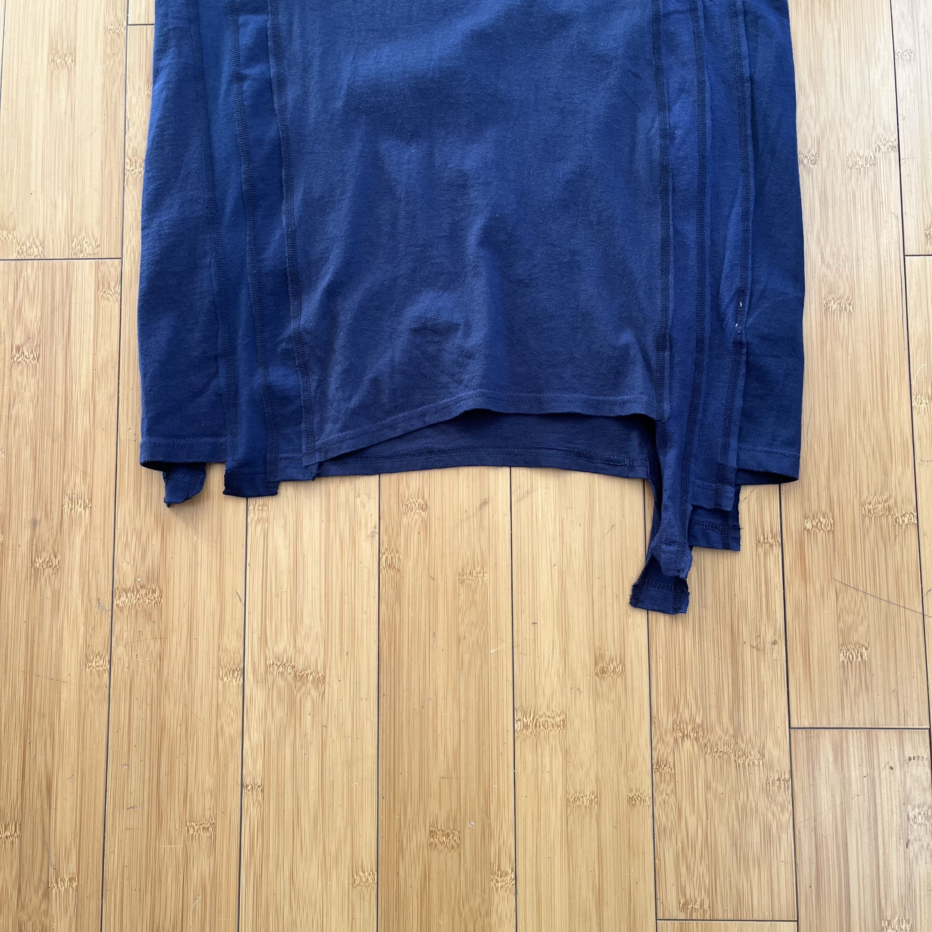 Needles Rebuild By Needles Reconstructed Navy T-Shirt Size US S / EU 44-46 / 1 - 5 Thumbnail
