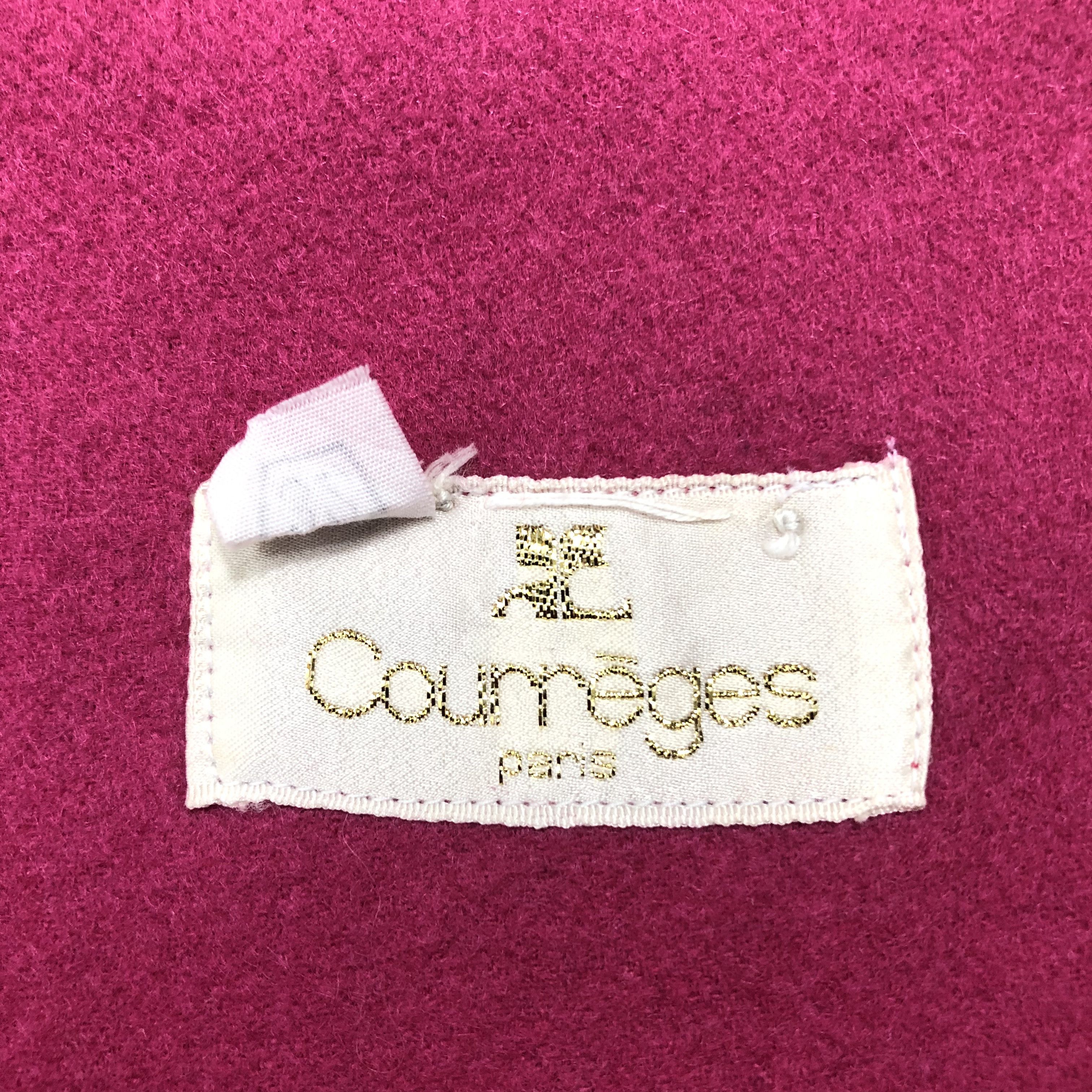 Courreges × Vintage Vintage Courreges Scarf Muffler MF302 Size ONE SIZE - 3 Thumbnail