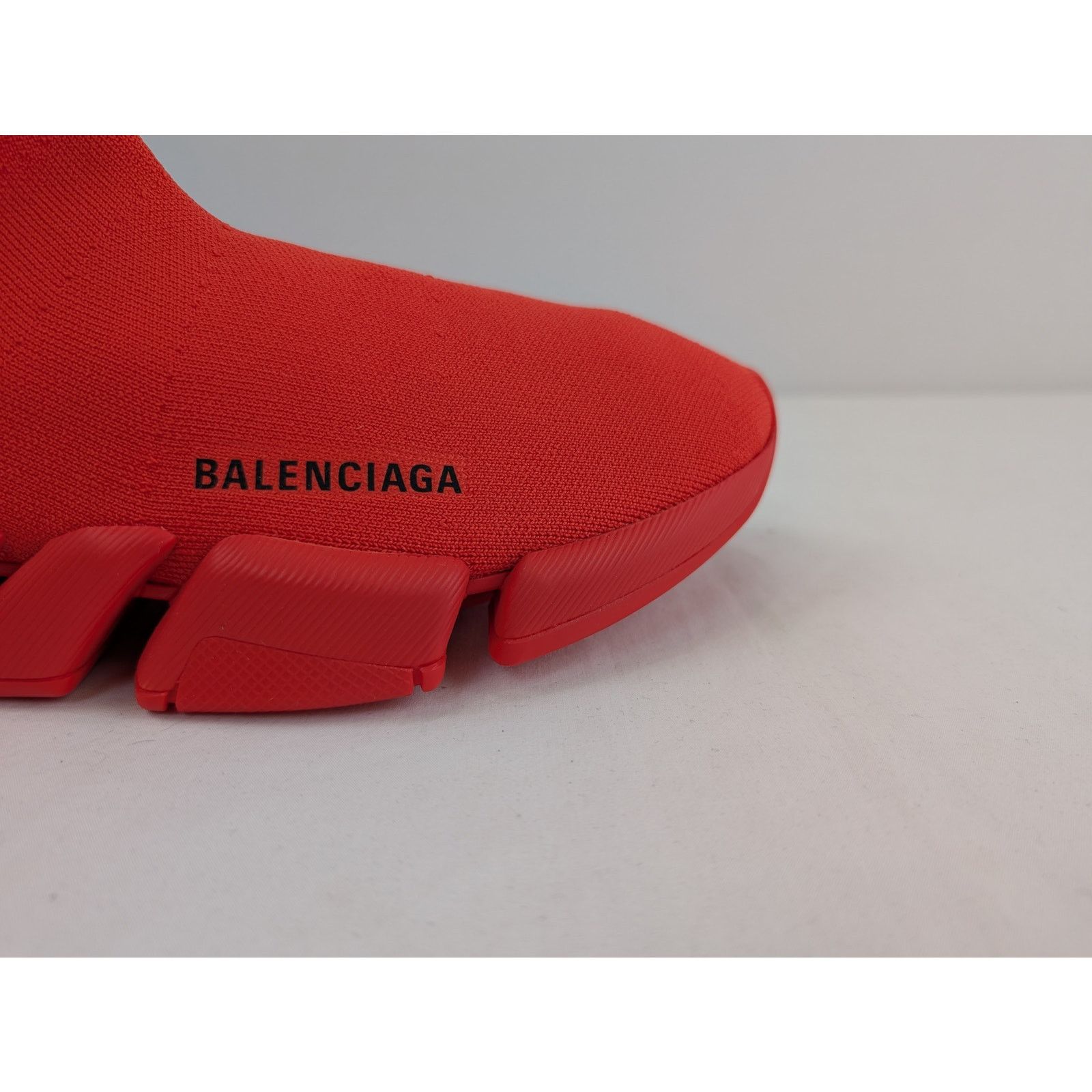Balenciaga o1rshd1 Speed 2.0 LT New Recycled Knit/Sole in Intense Red Size US 9 / EU 42 - 4 Thumbnail