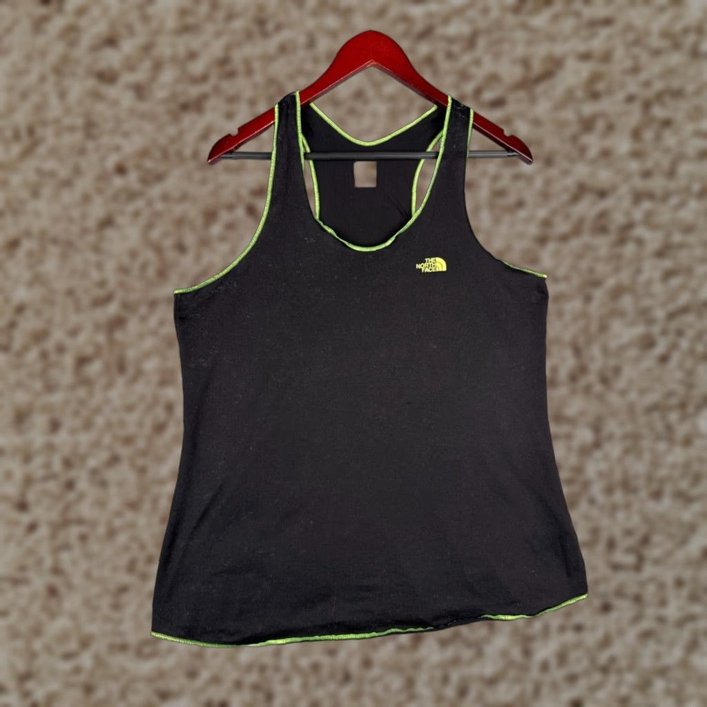The North Face The North Face Shirt Women XL Black Tank Sleeveless Lightweight Cropped Casual Tank Crew Neck Pullover Jersey Polyester Size XL / US 12-14 / IT 48-50 - 1 Thumbnail