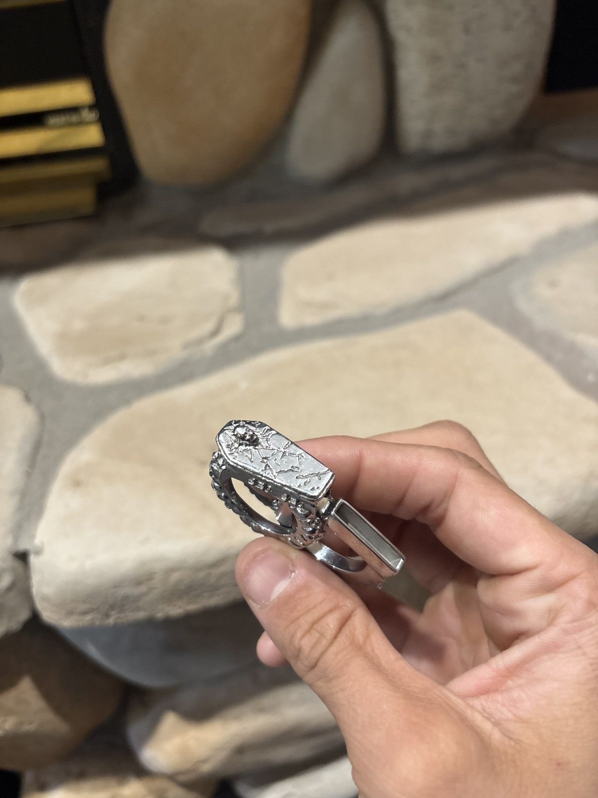 Other Hard jewelry coffin ring Size ONE SIZE - 4 Thumbnail