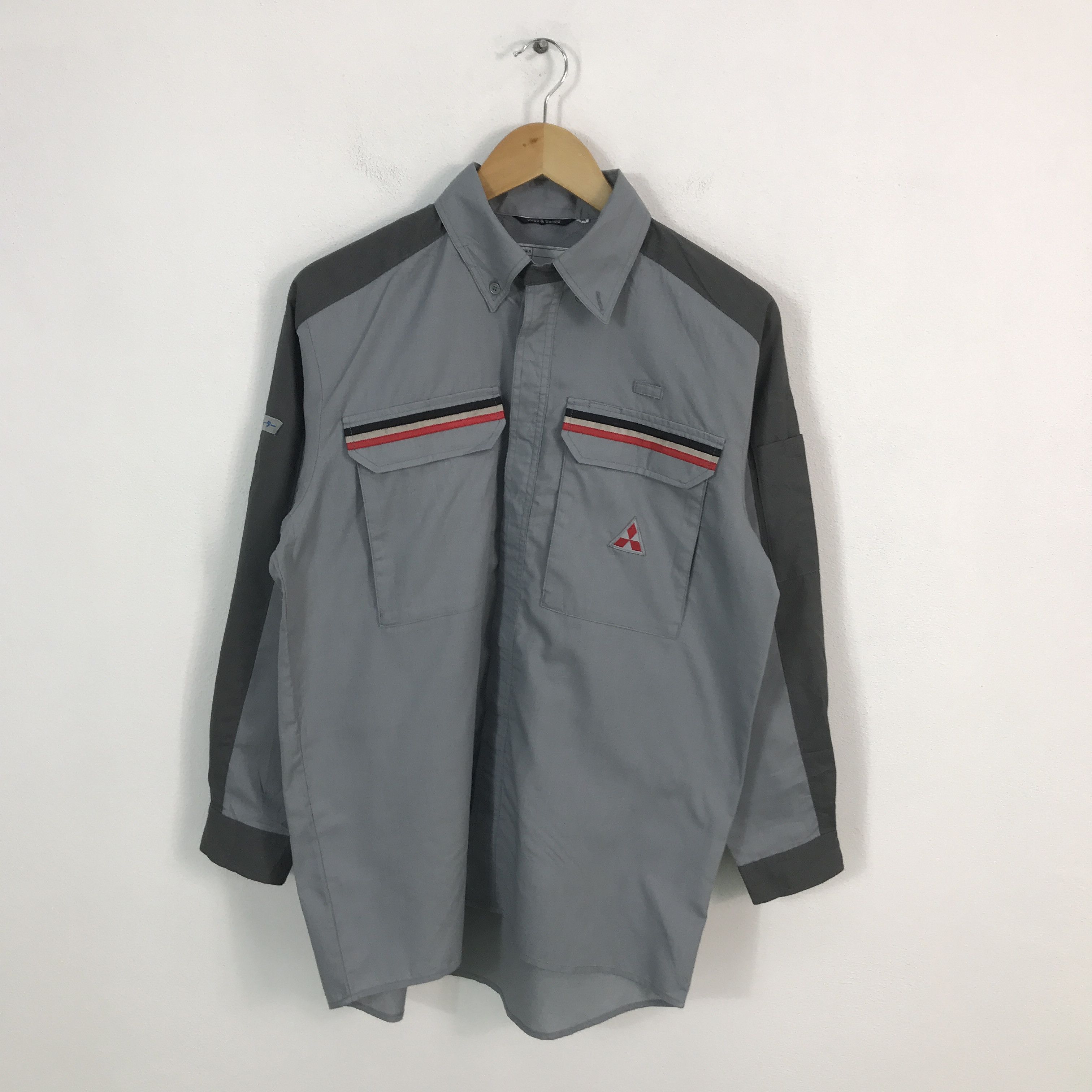 Japanese Brand Mitsubishi Japan racing button up shirts Size US M / EU 48-50 / 2 - 1 Thumbnail