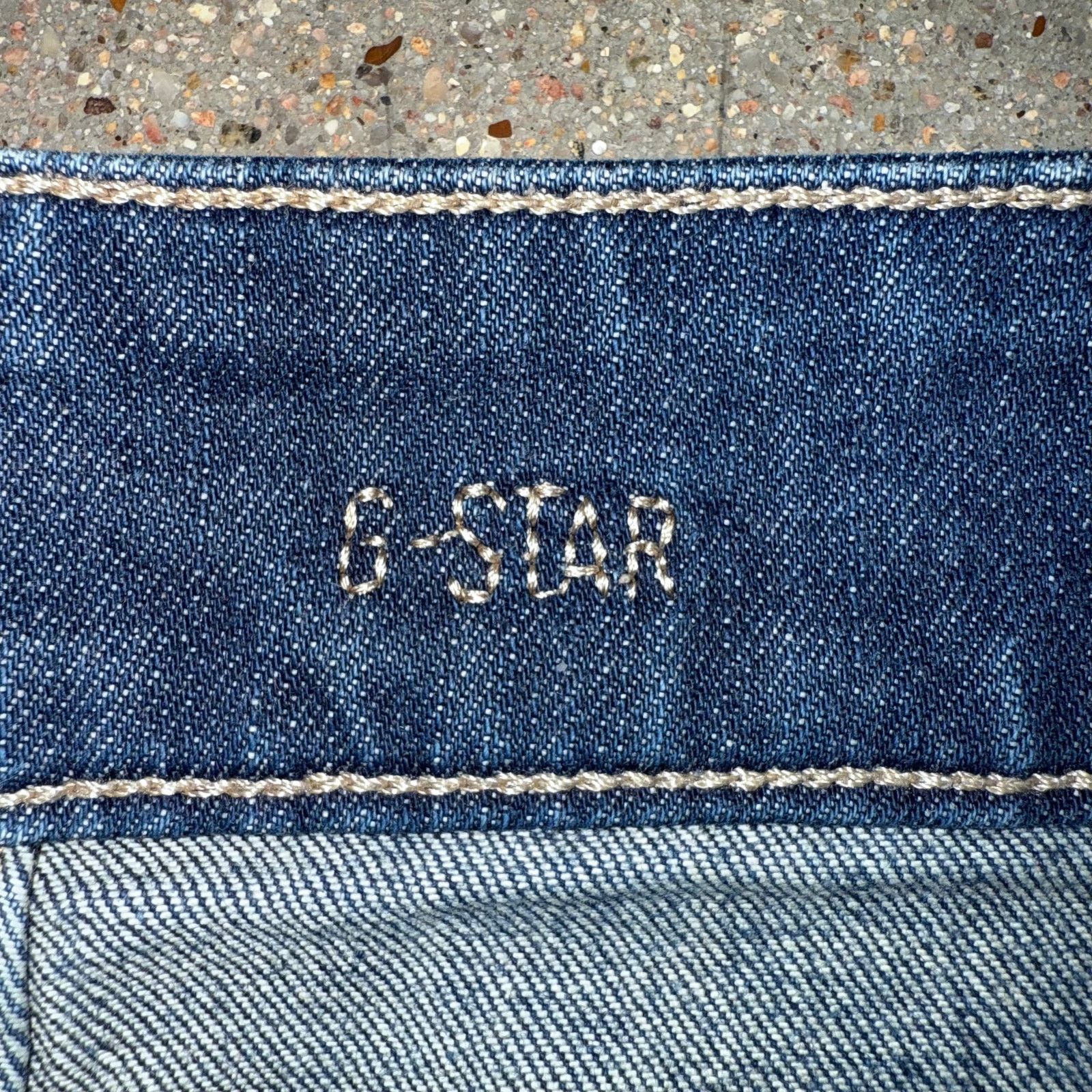 G-Star G-Star RAW Arc Mini Skirt Women’s 29 Distressed Denim Y2K Size 29" - 9 Thumbnail