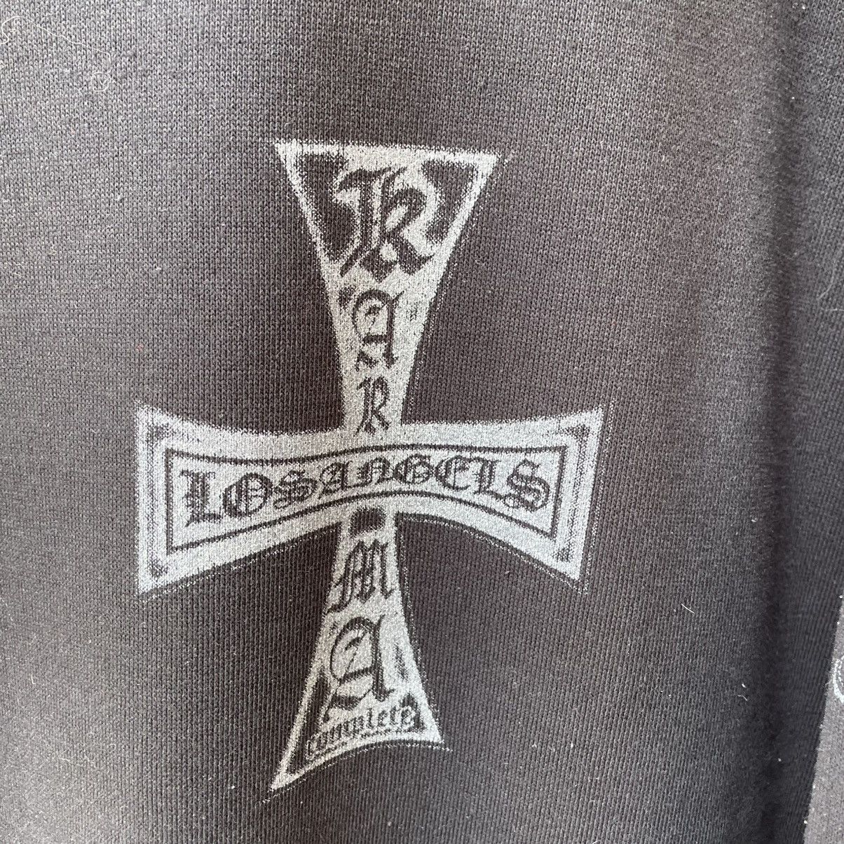 Japanese Brand 🔥Vintage Karma Skateboard Big Flame Cross Logo Sweatshirts Size US M / EU 48-50 / 2 - 8 Thumbnail