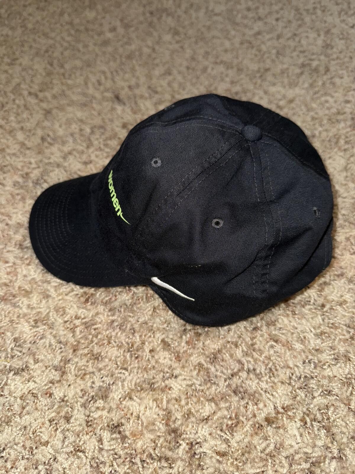 Nike Nike Women’s Heritage86 WomenSwoosh Black Hat Size ONE SIZE - 4 Thumbnail