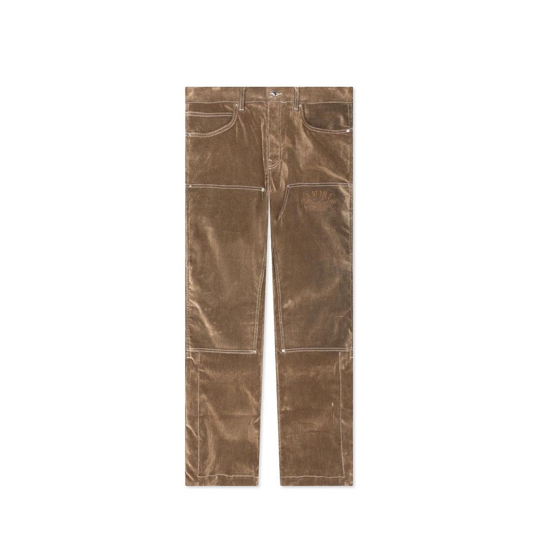 o1w1db10325 Flocked Carpenter Jeans in Brown