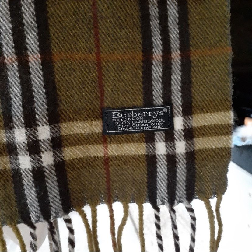 Burberry Vintage Burberrys scarf Size ONE SIZE - 4 Thumbnail