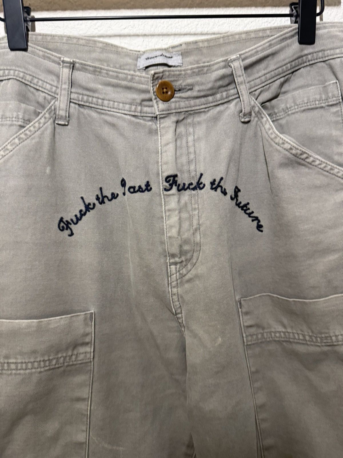Undercover Undercover “Fuck The Past, Fuck The Future” Pants Size US 36 / EU 52 - 3 Thumbnail