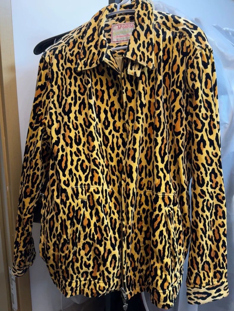Wacko Maria McGregor Velvet Leopard Print Jacket 19