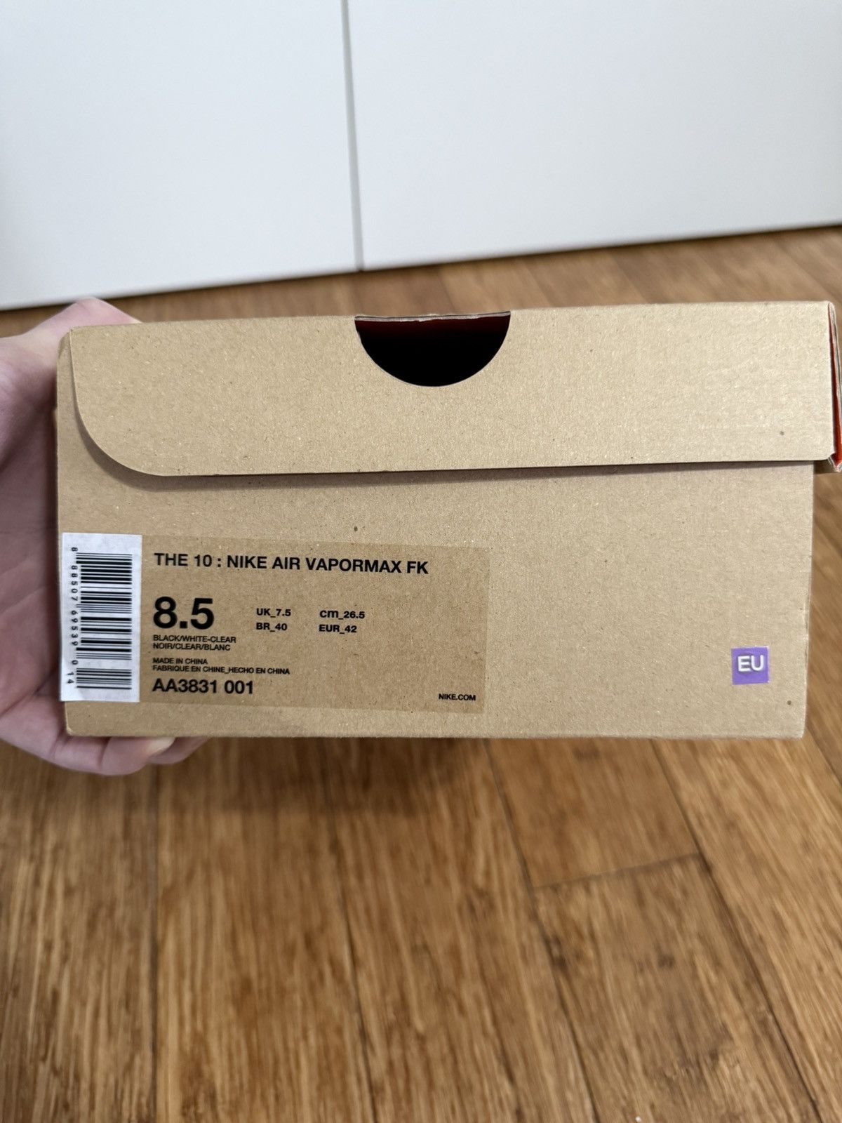 Nike × Off-White Nike X Off-White Vapormax Size US 8.5 / EU 41-42 - 10 Thumbnail