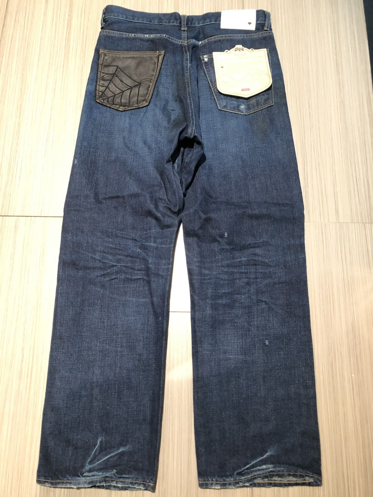 Wtaps Wtaps denim crush trash jeans Size US 34 / EU 50 - 2 Thumbnail