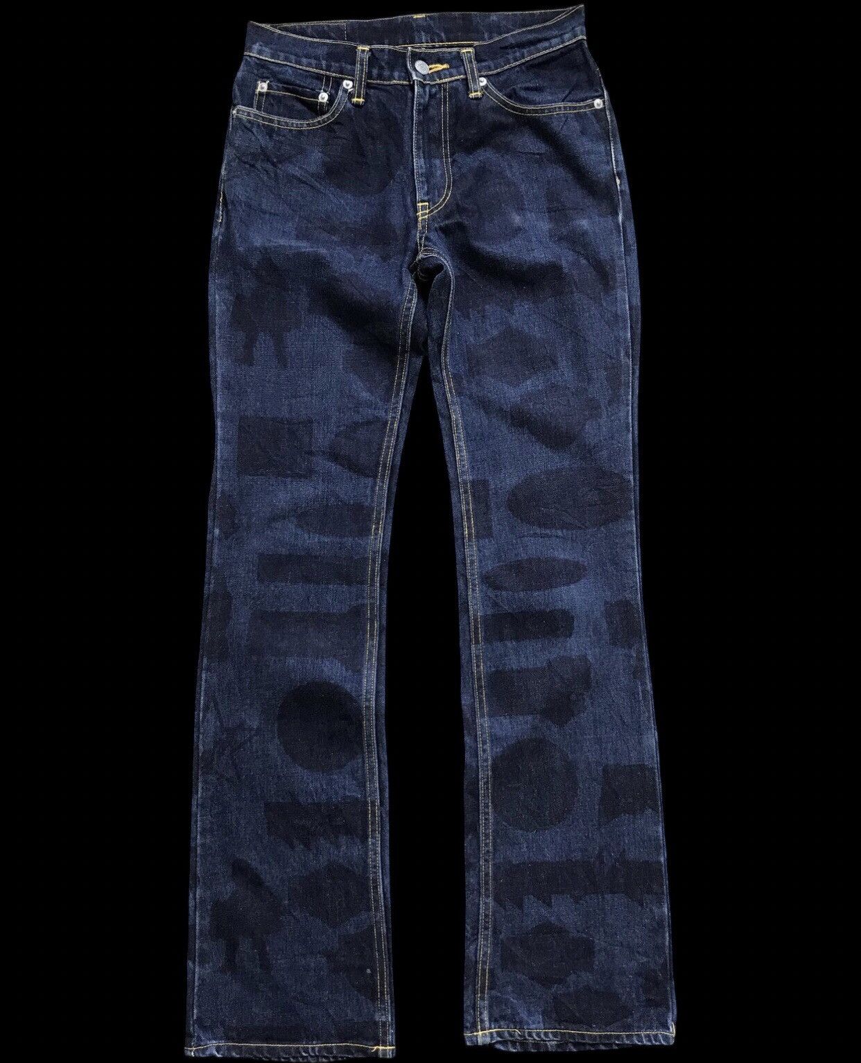 Hysteric Glamour × Japanese Brand Flare HYSTERIC GLAMOUR Archival Stunning Full Fades Denim Size US 27 - 3 Thumbnail