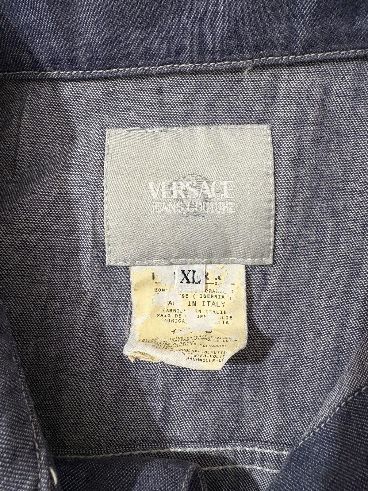 Versace Jeans Couture Archive Versace Jeans Couture Made In Italy Jacket Slim S/M Size US XL / EU 56 / 4 - 4 Thumbnail