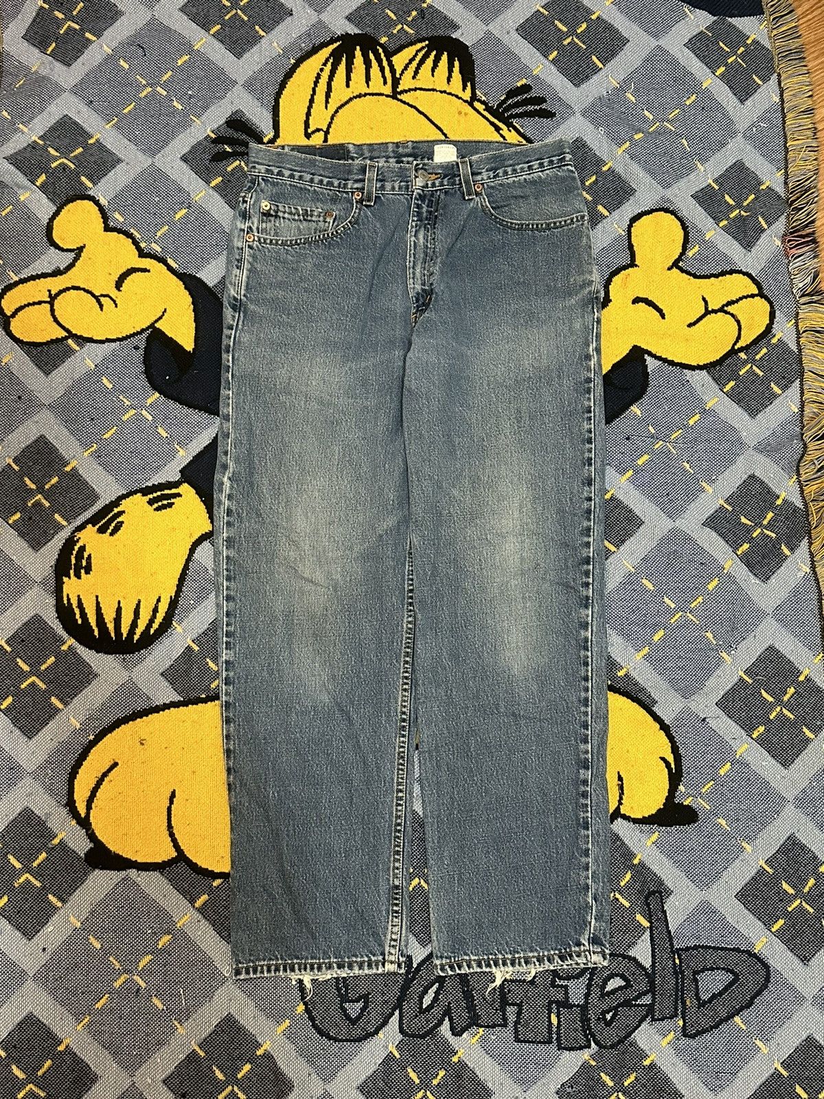 Levi's Vintage Y2K Levis 550 Denim Jeans Size US 33 - 1 Thumbnail